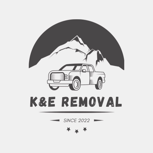K&E Junk Removal Logo