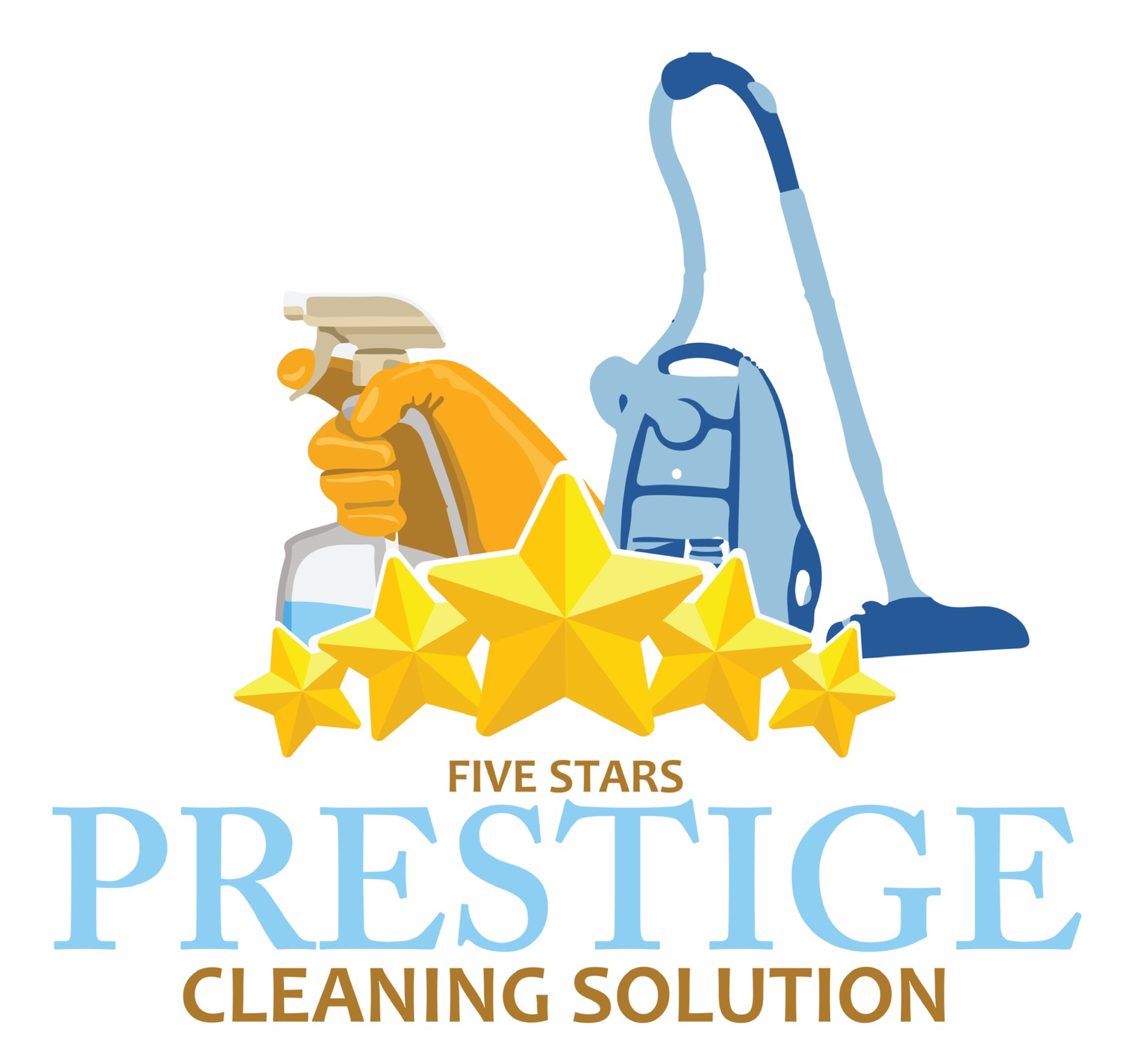 5 Stars Prestige Cleaning Solutions Logo