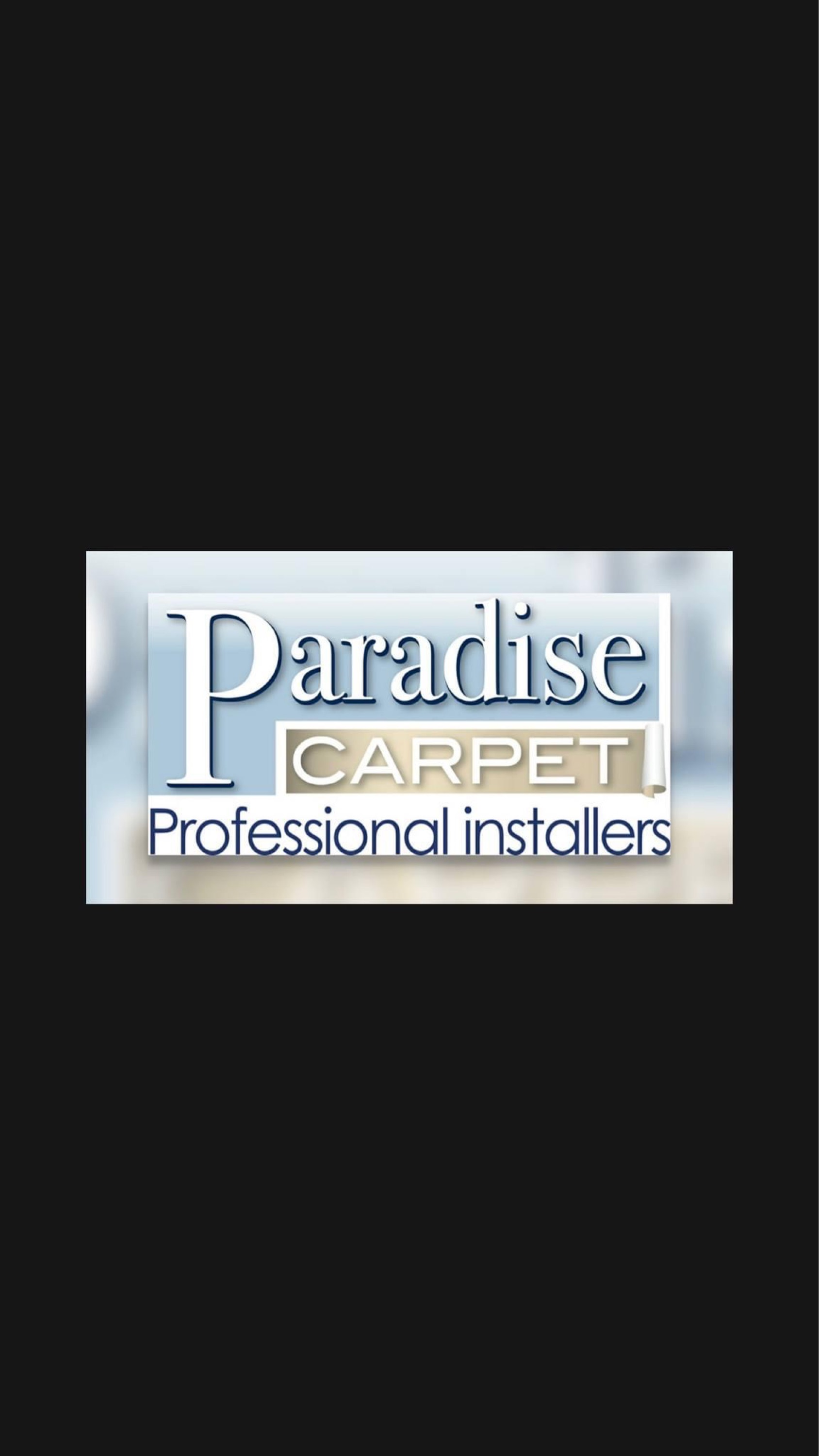 Paradise Carpet, LLC Logo
