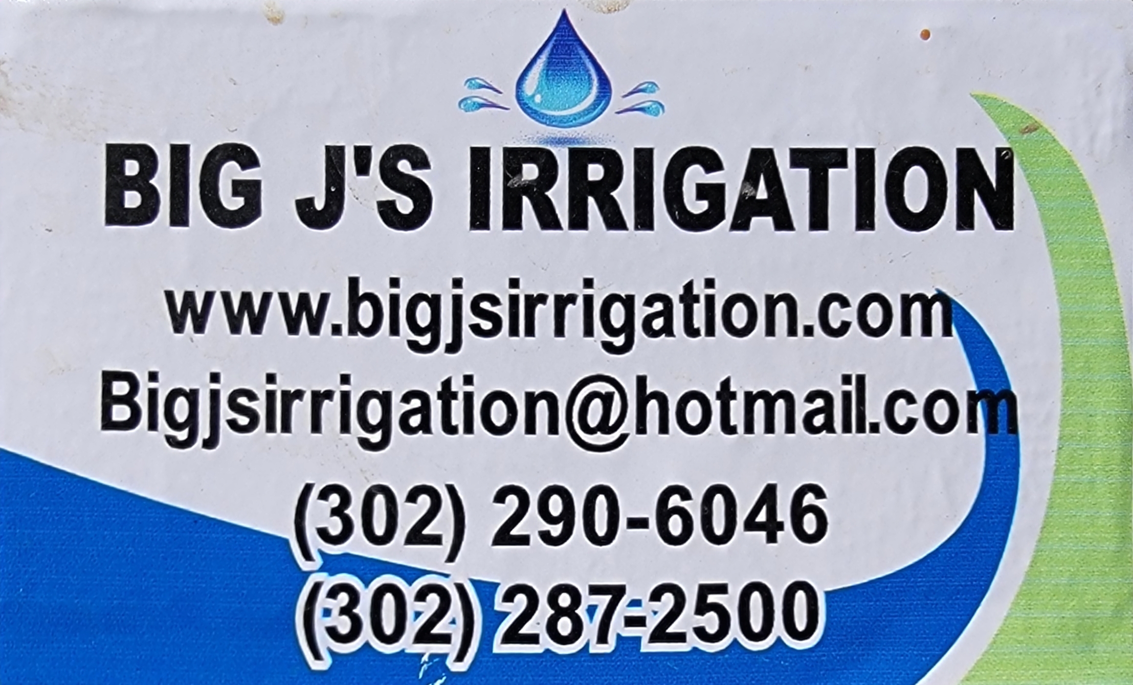 Big J's Irrigation LLC Logo