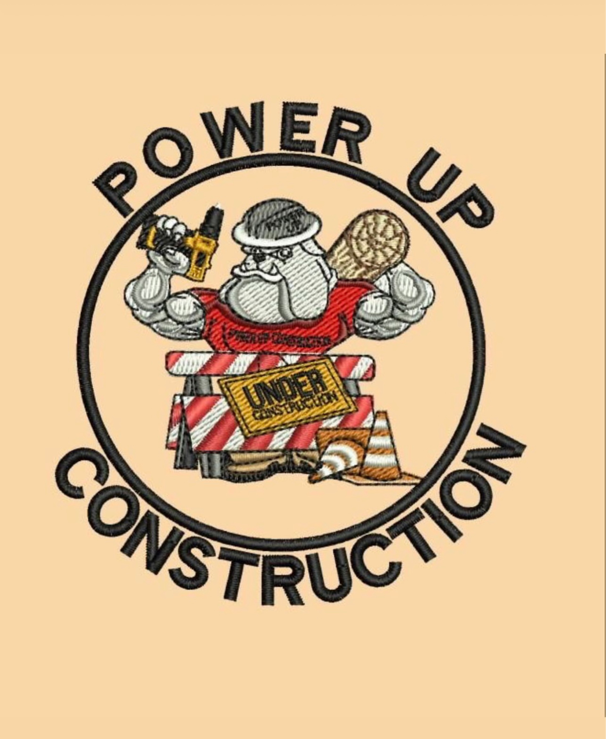 Power Up Construction Logo