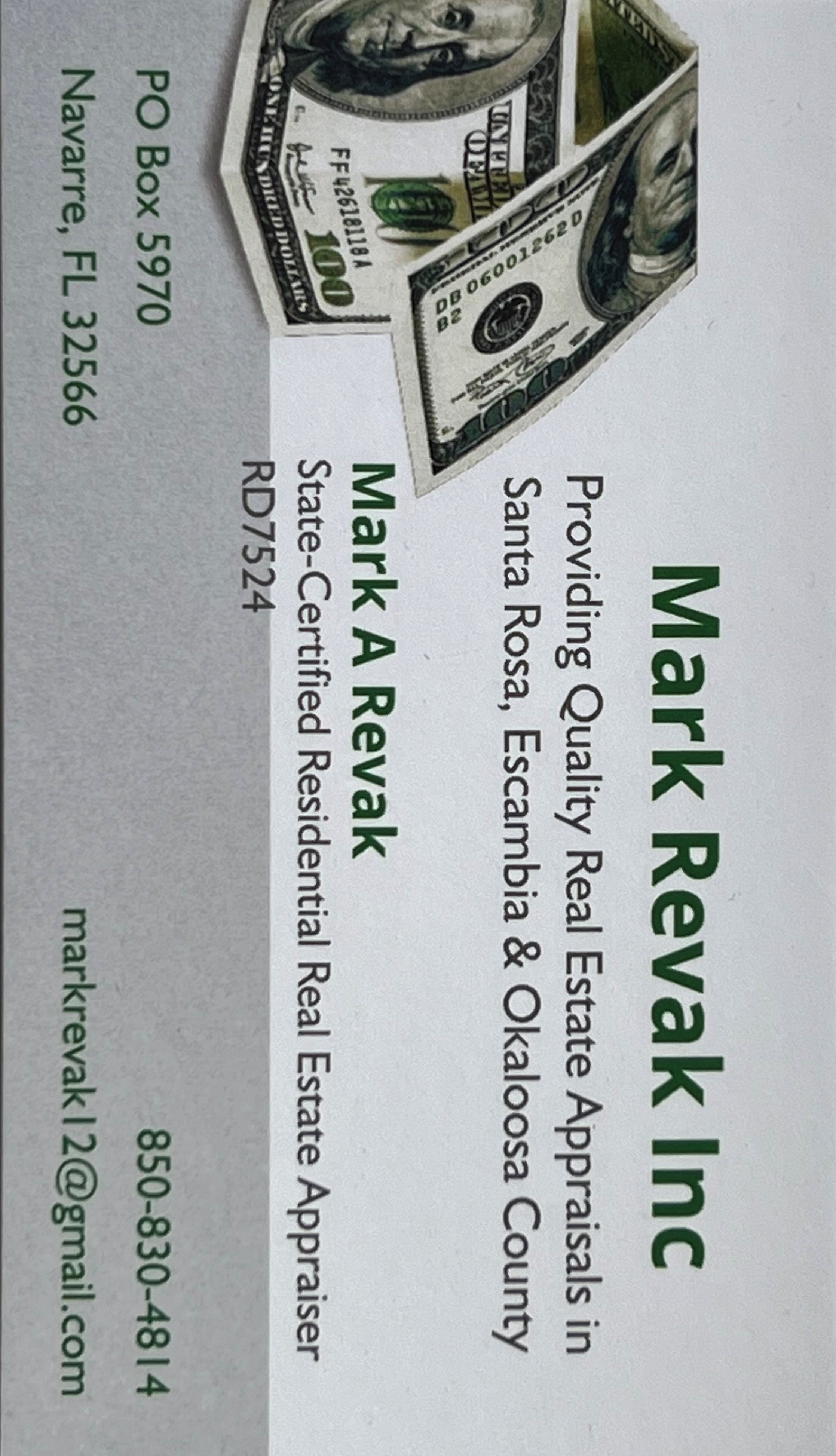 Mark Revak, Inc. Logo