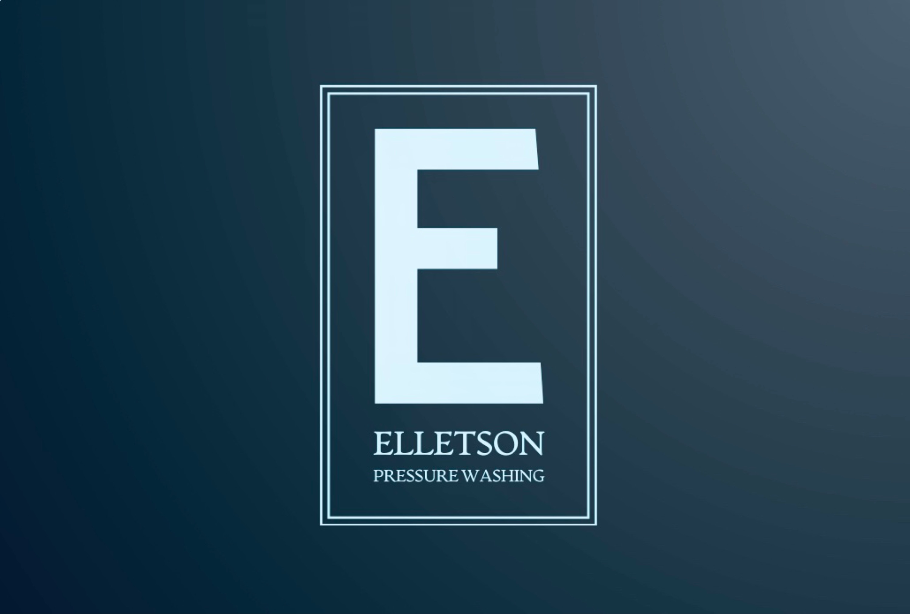 Elletson Pressure Washing Logo