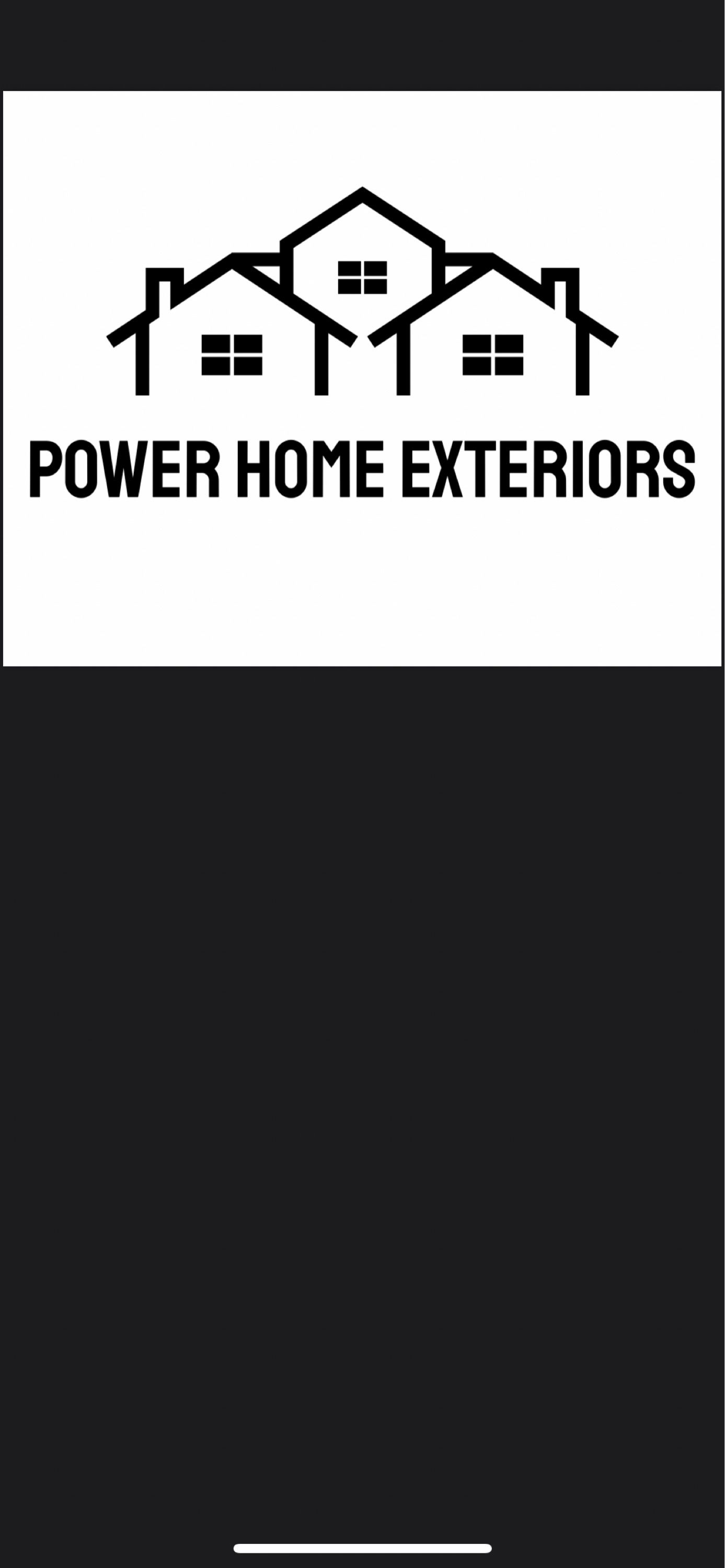 Power Home Exteriors, LLC Logo
