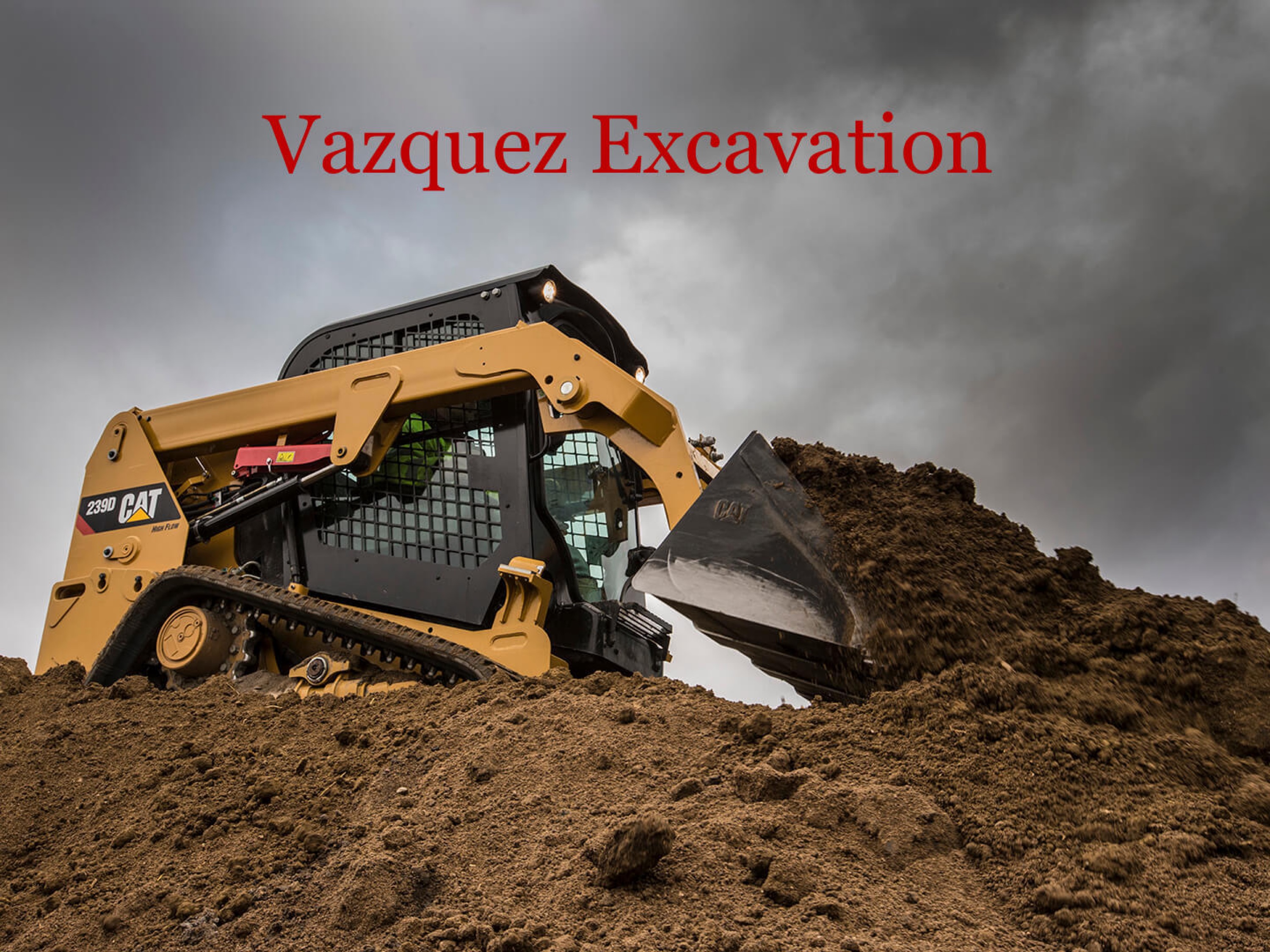 Vazquez Excavation Logo