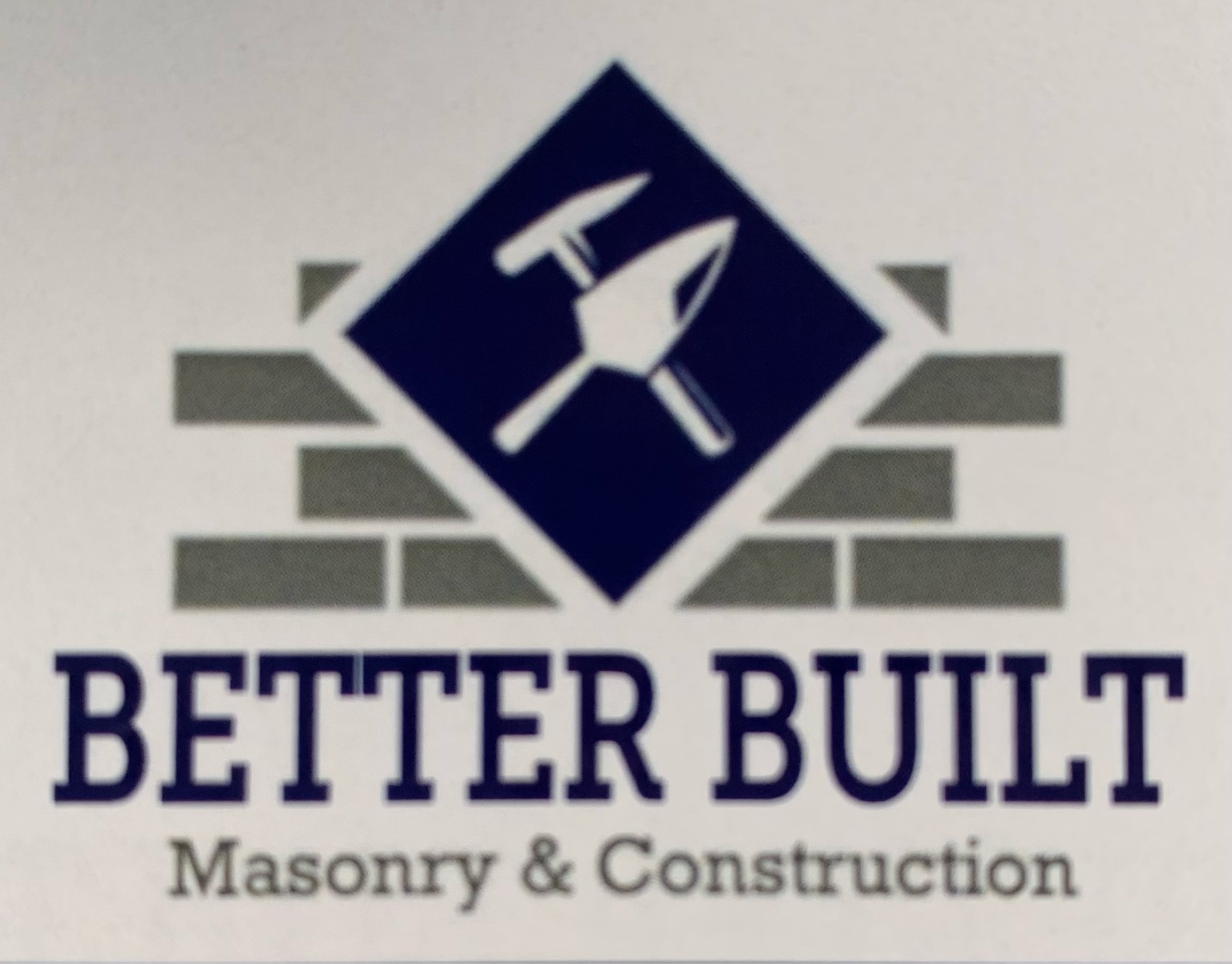 BetterBuilt Masonry and Construction Logo