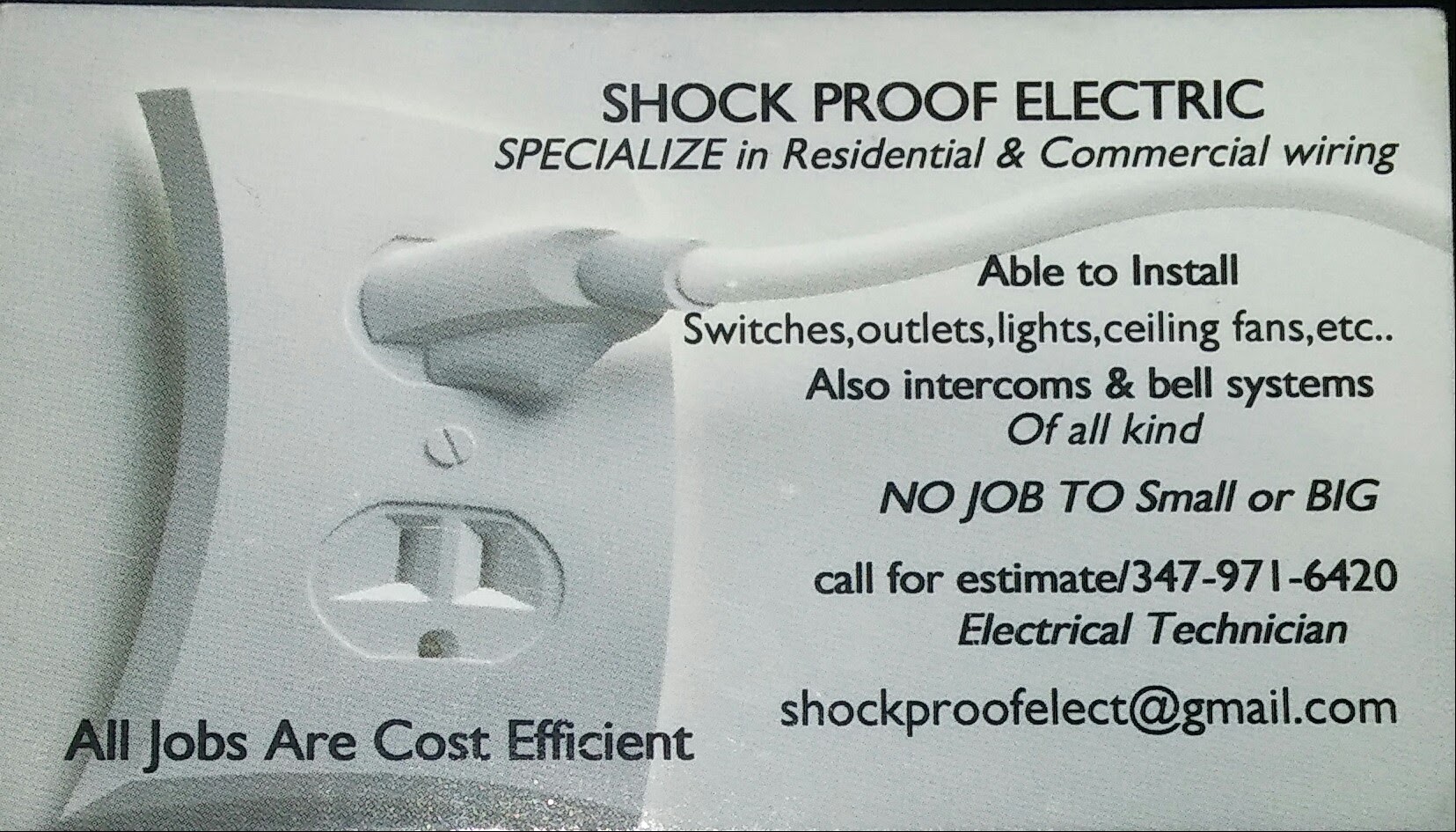 Shock Proof Electric Logo