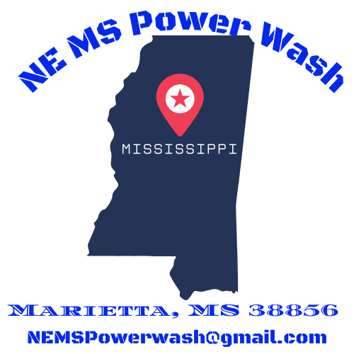 North East MS Power Wash Logo