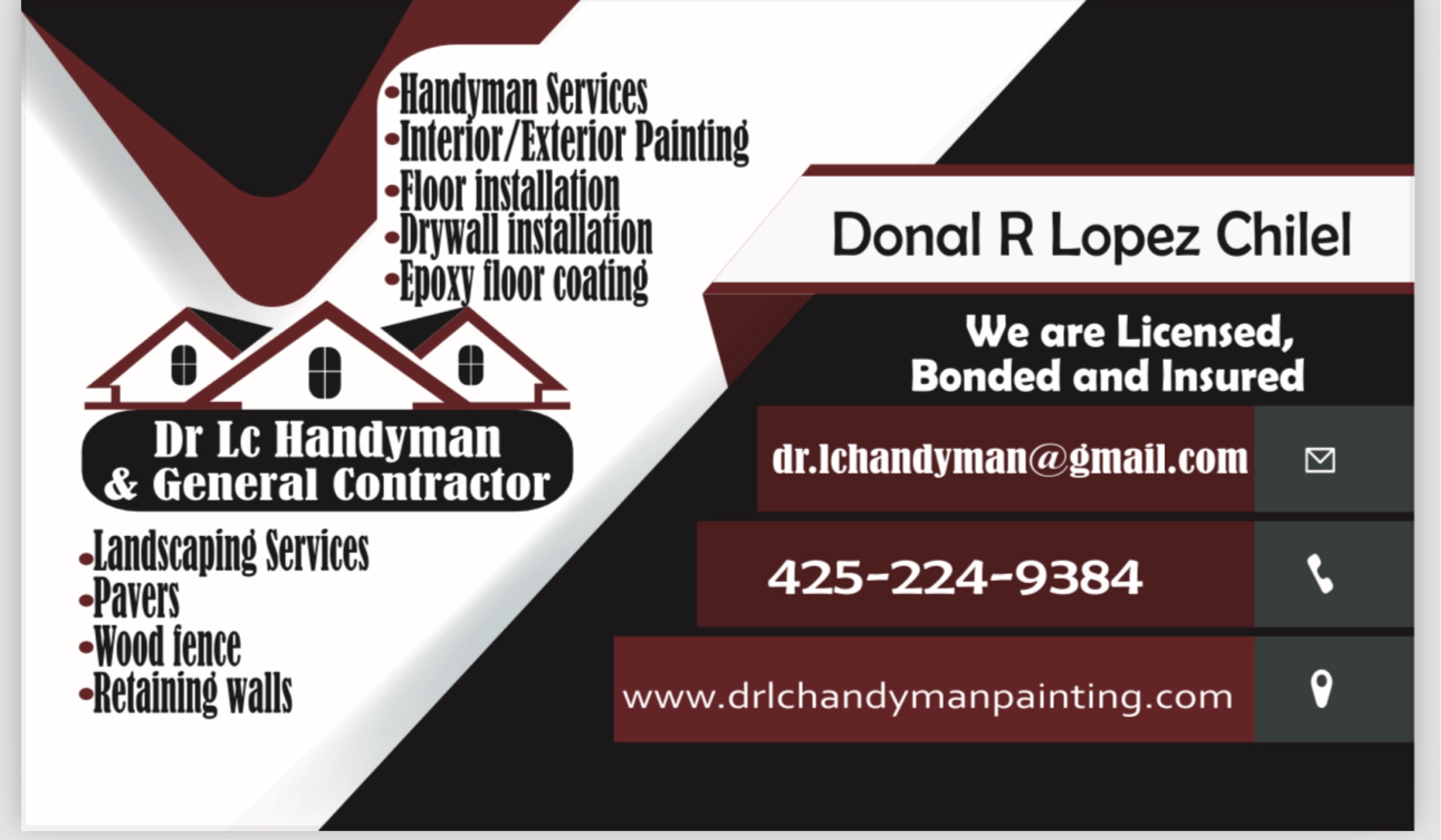 DR.LC HANDYMAN Logo