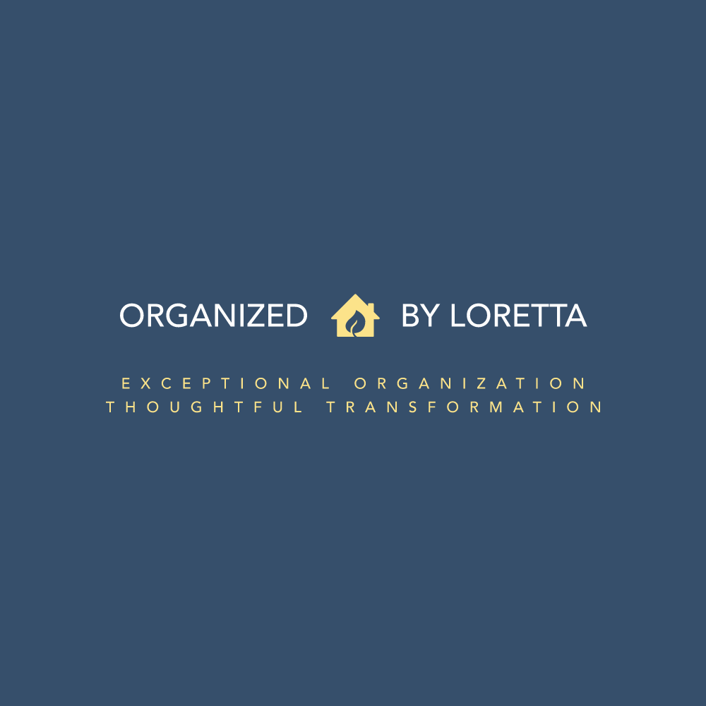 Organized By Loretta Logo
