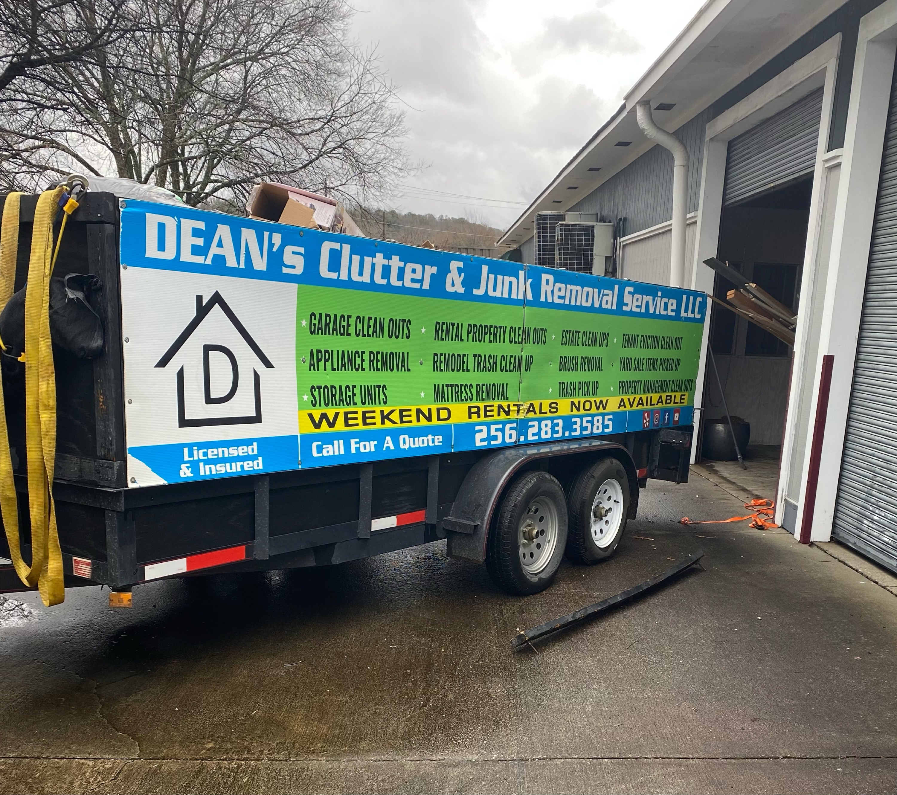 Dean's Clutter and Junk Removal Logo