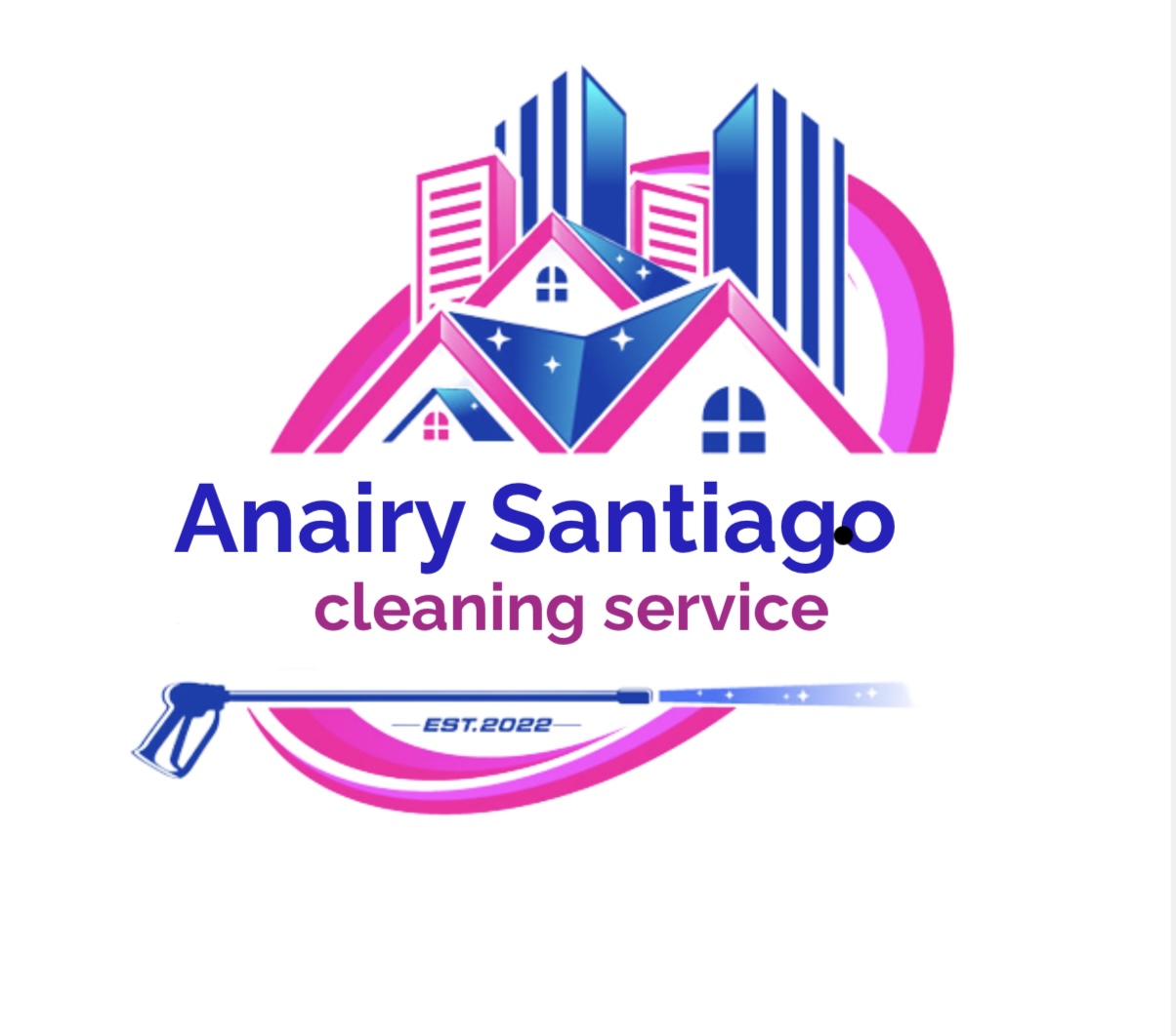 Anairy Santiago Cleaning Service Logo