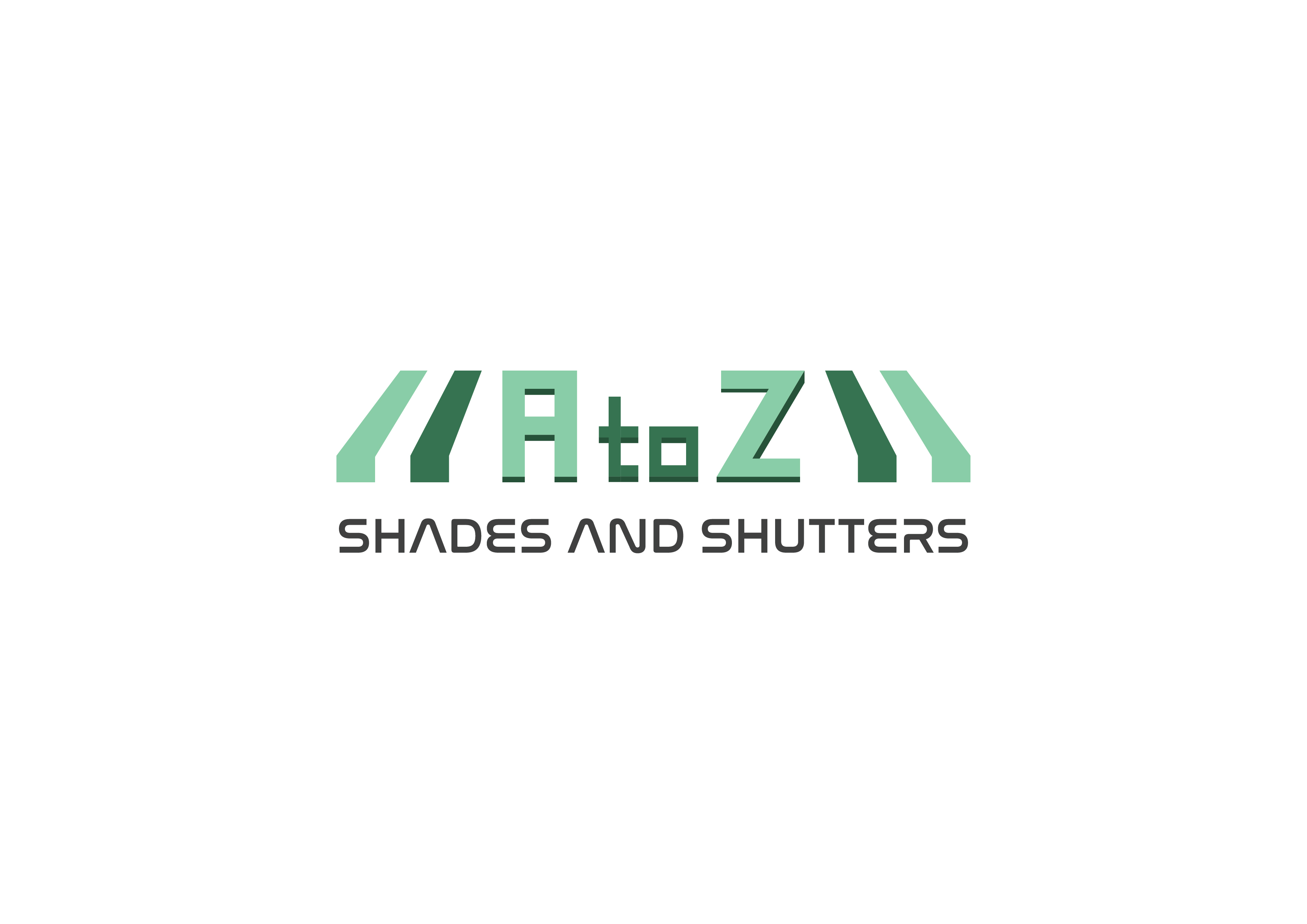 A To Z Shades And Shutters - Unlicensed Contractor Logo