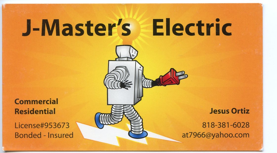 J-Master's Electric Corporation Logo