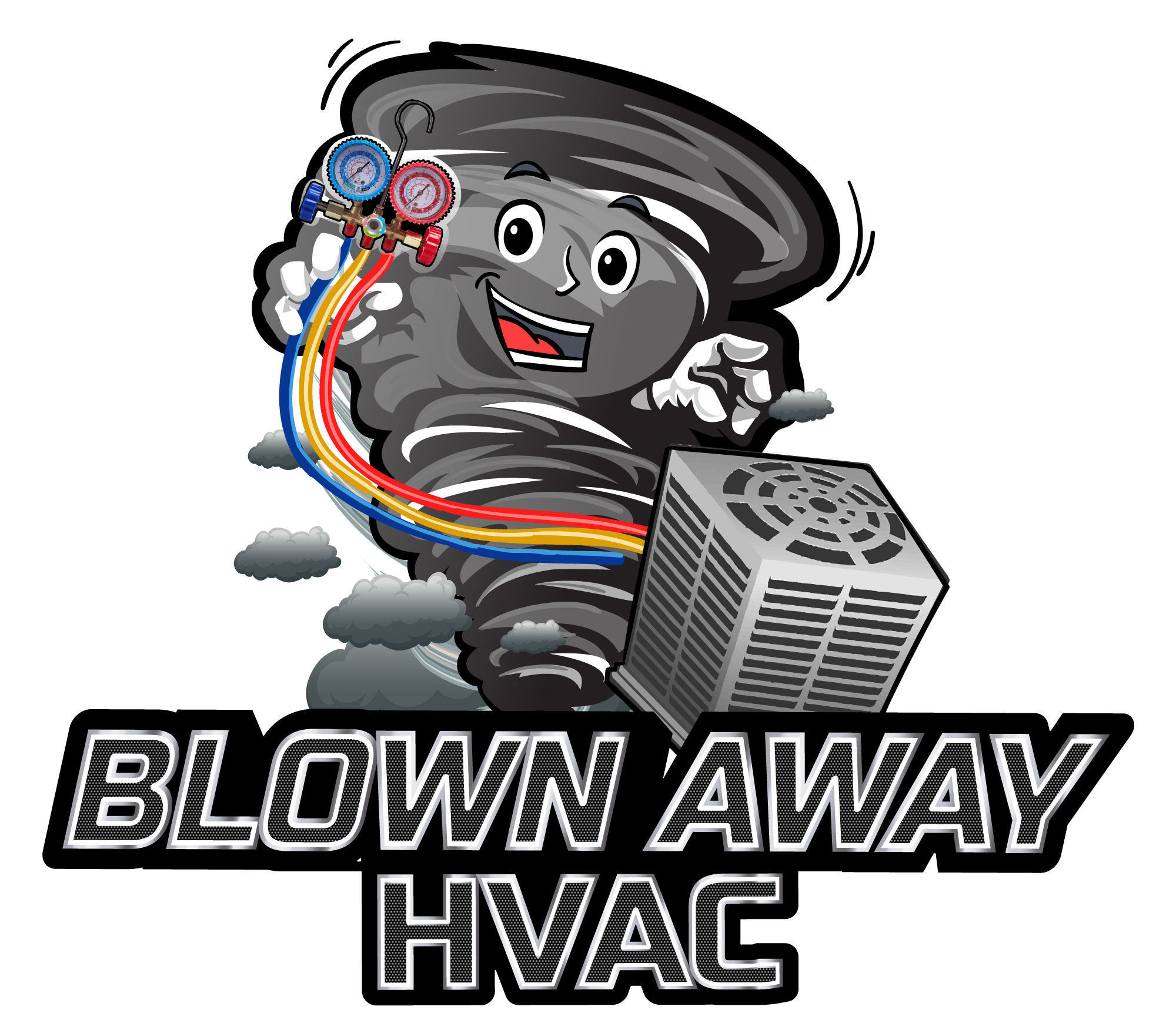 Blown Away HVAC Logo