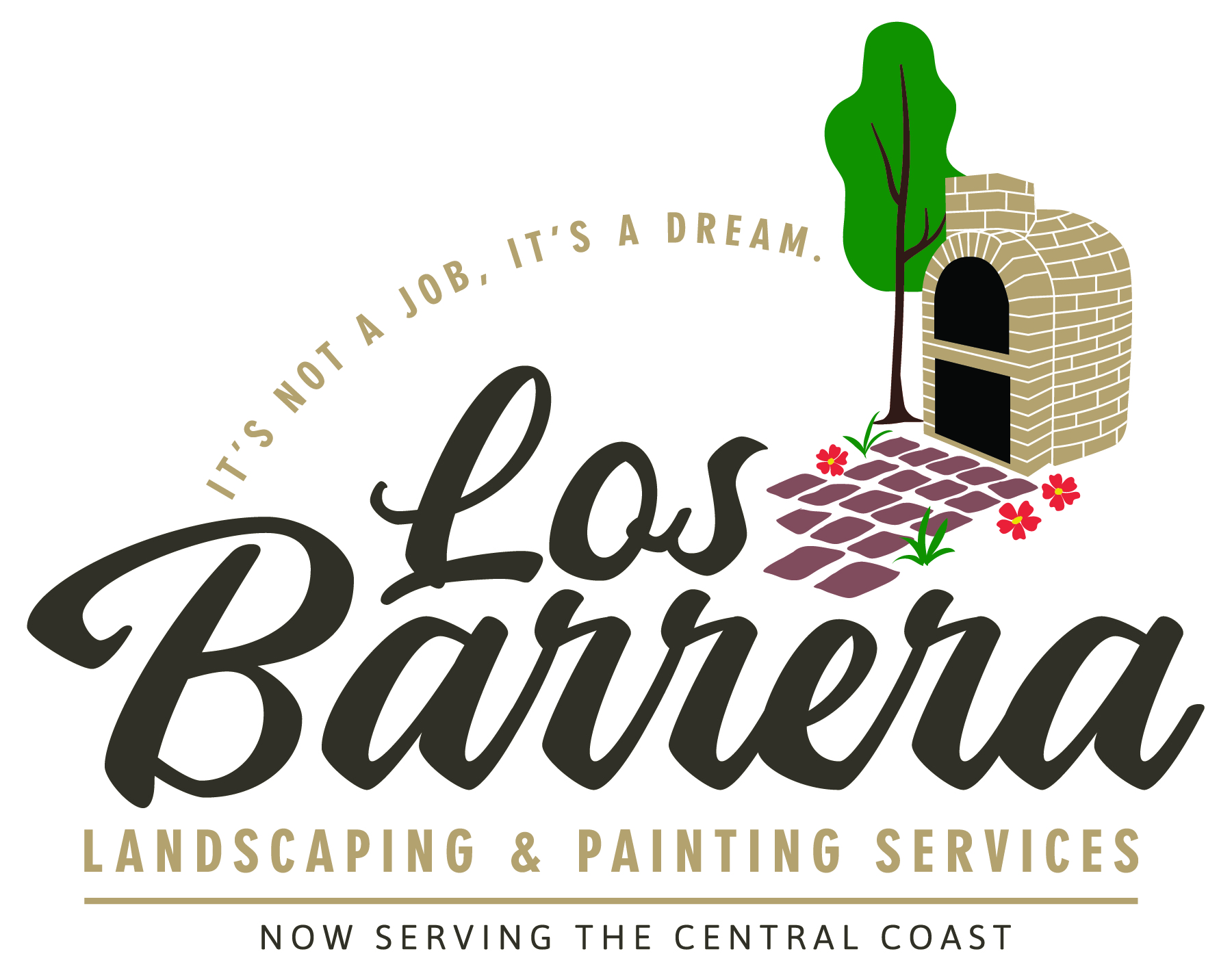 Los Barrera Landscaping and Paint Logo