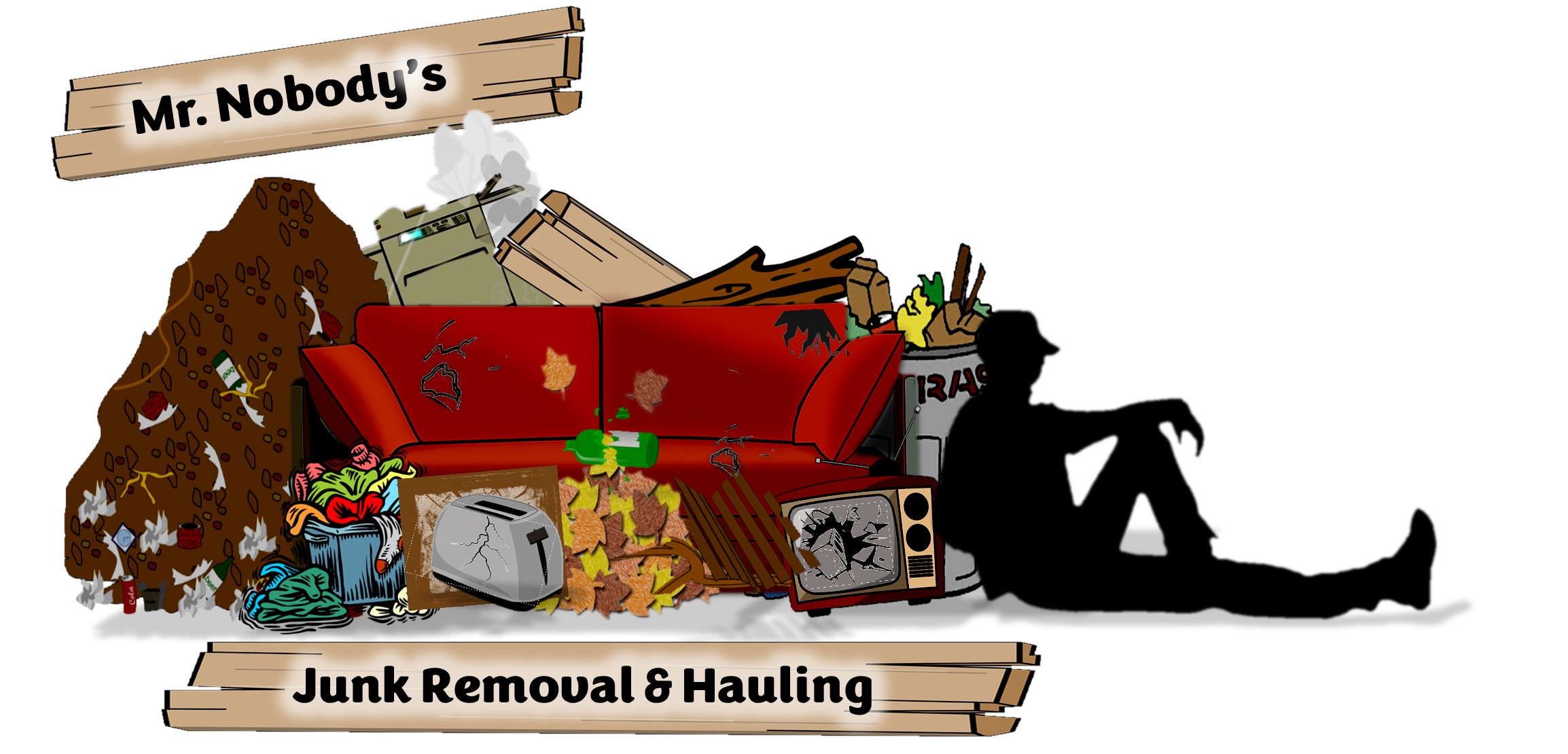 Mr. Nobody's Junk Removal and Hauling Logo