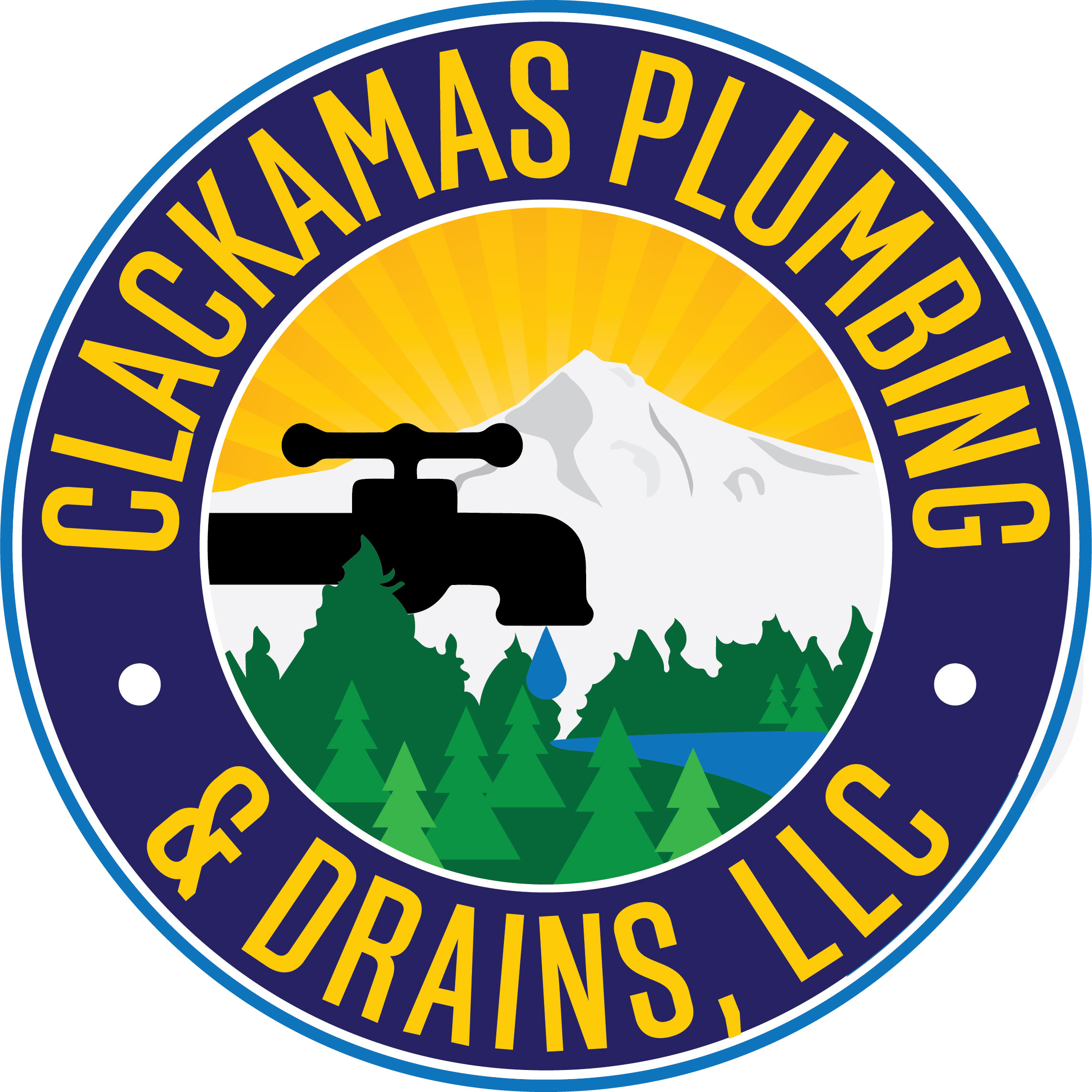 Clackamas Plumbing and Drains, LLC Logo