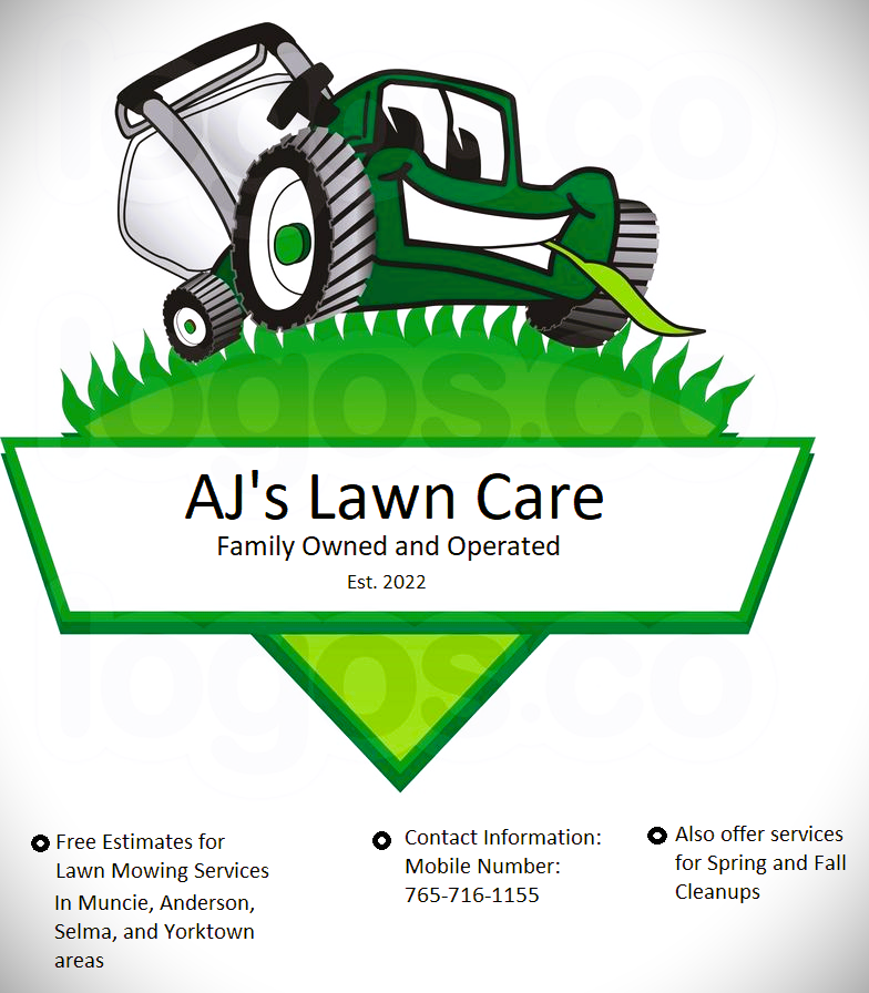 AJ's Lawn Care Logo