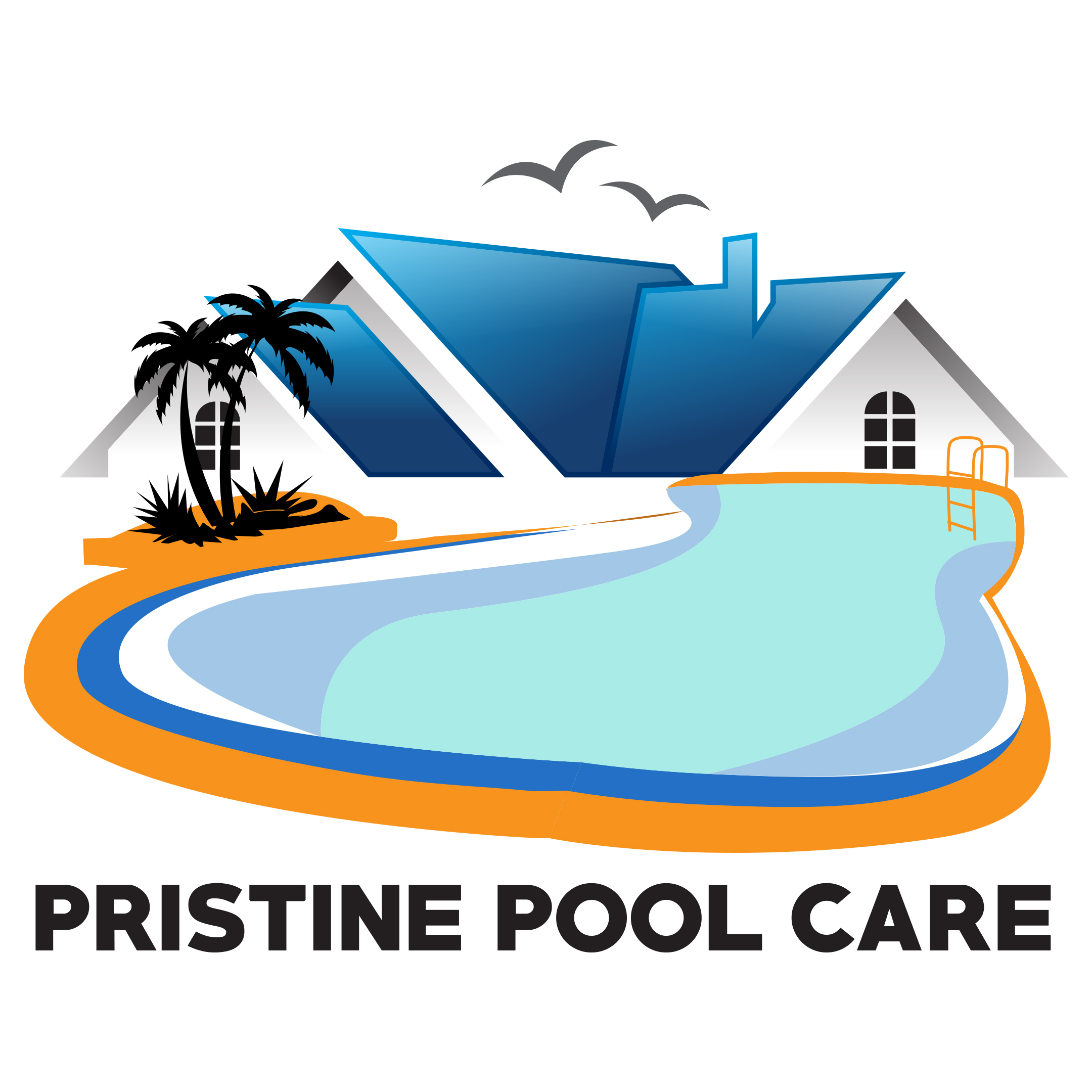Pristine Pool Care Logo