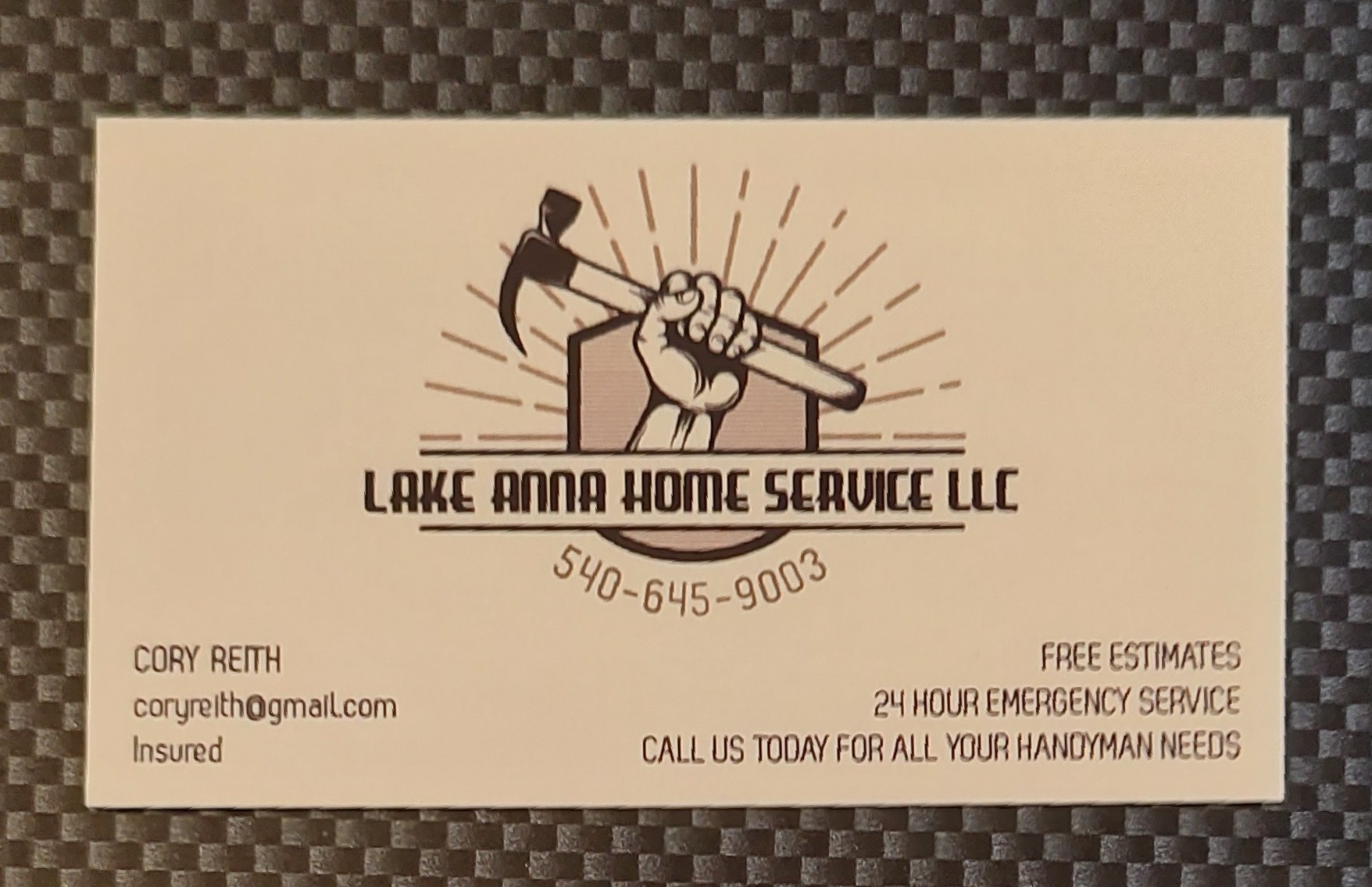 Lake Anna Home Service Logo