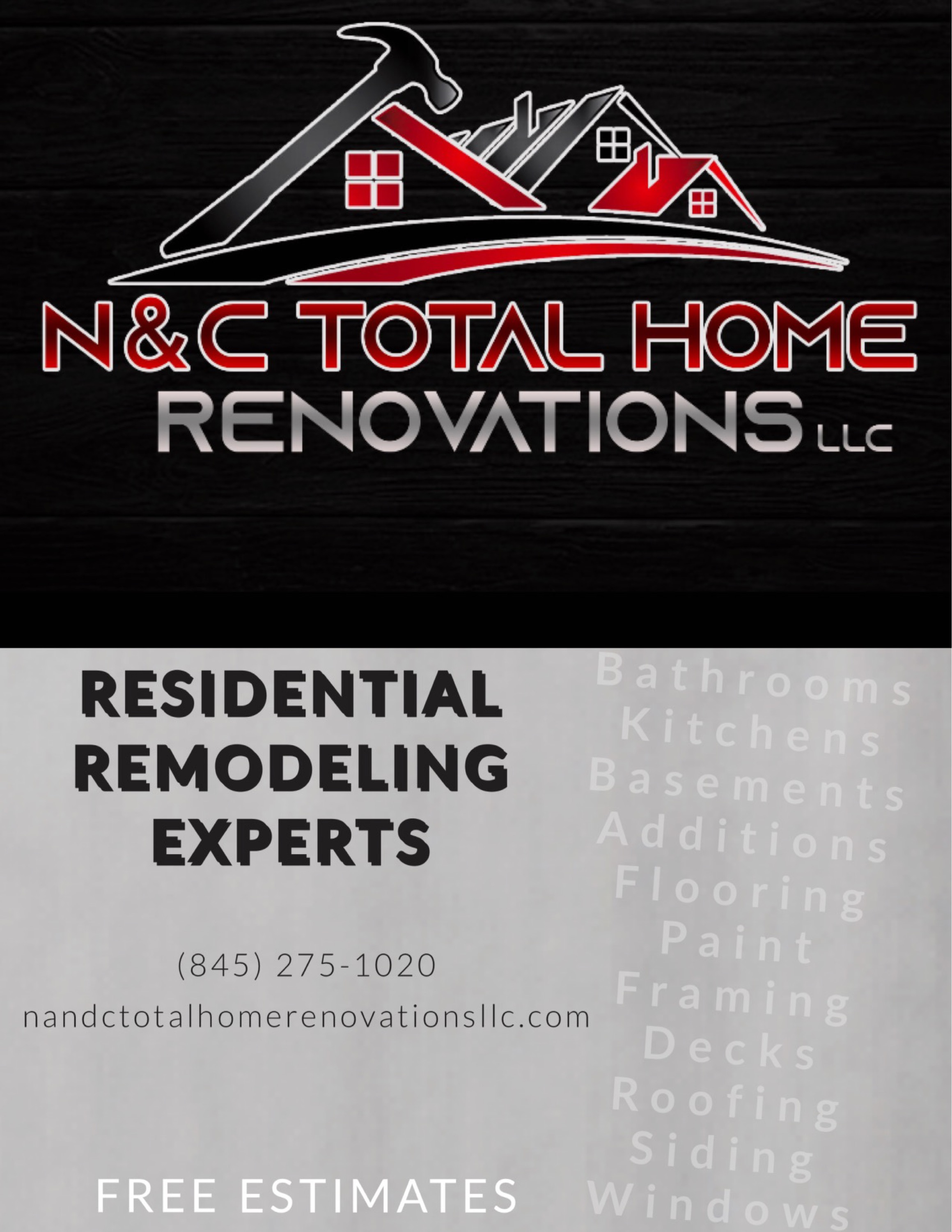 N & C Total Home Renovations LLC Logo