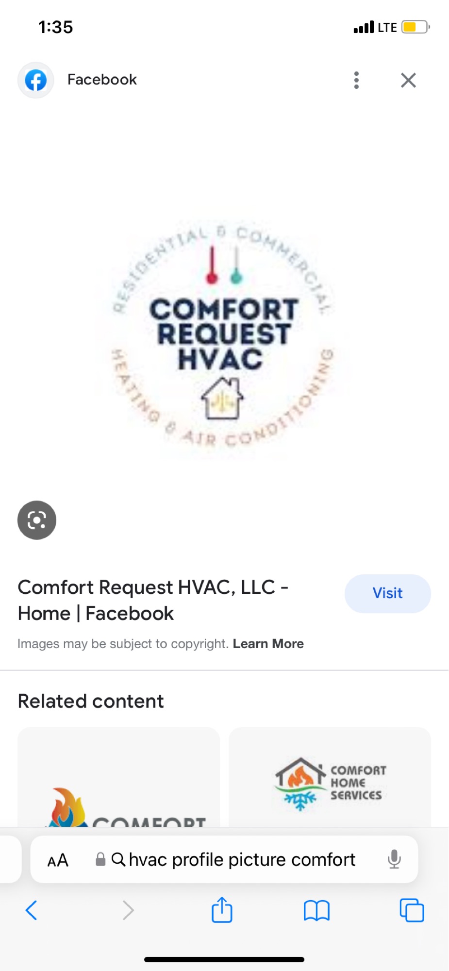 Comfort Air Fix Solutions Logo