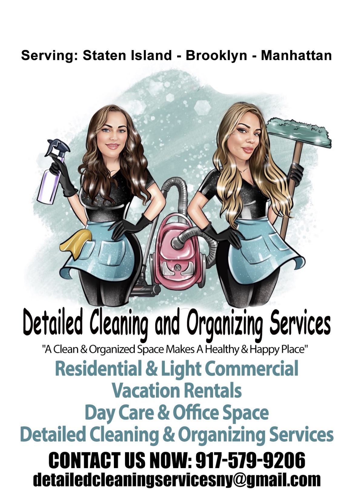 Detailed Cleaning and Organizing Services Logo