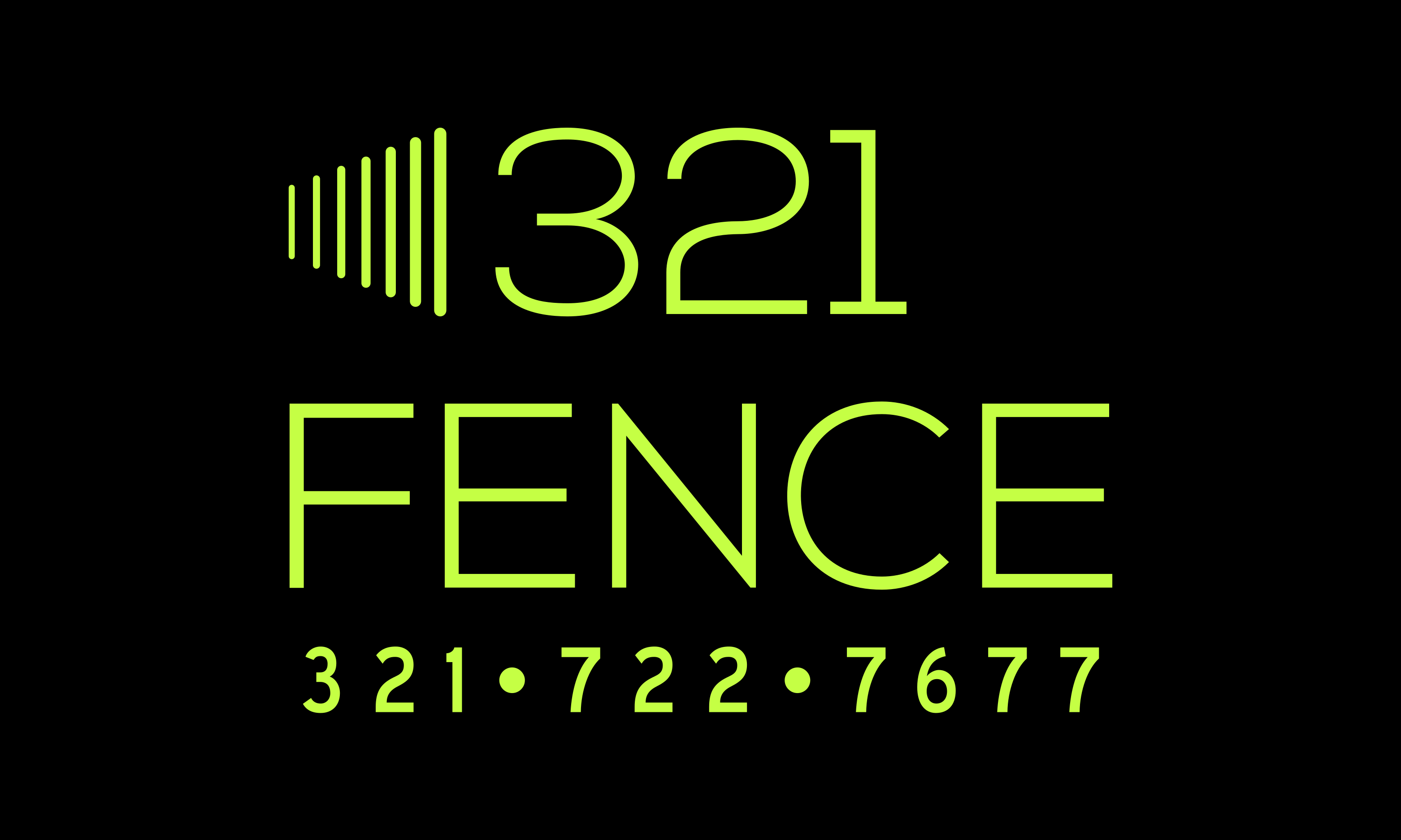 321 Fence Logo