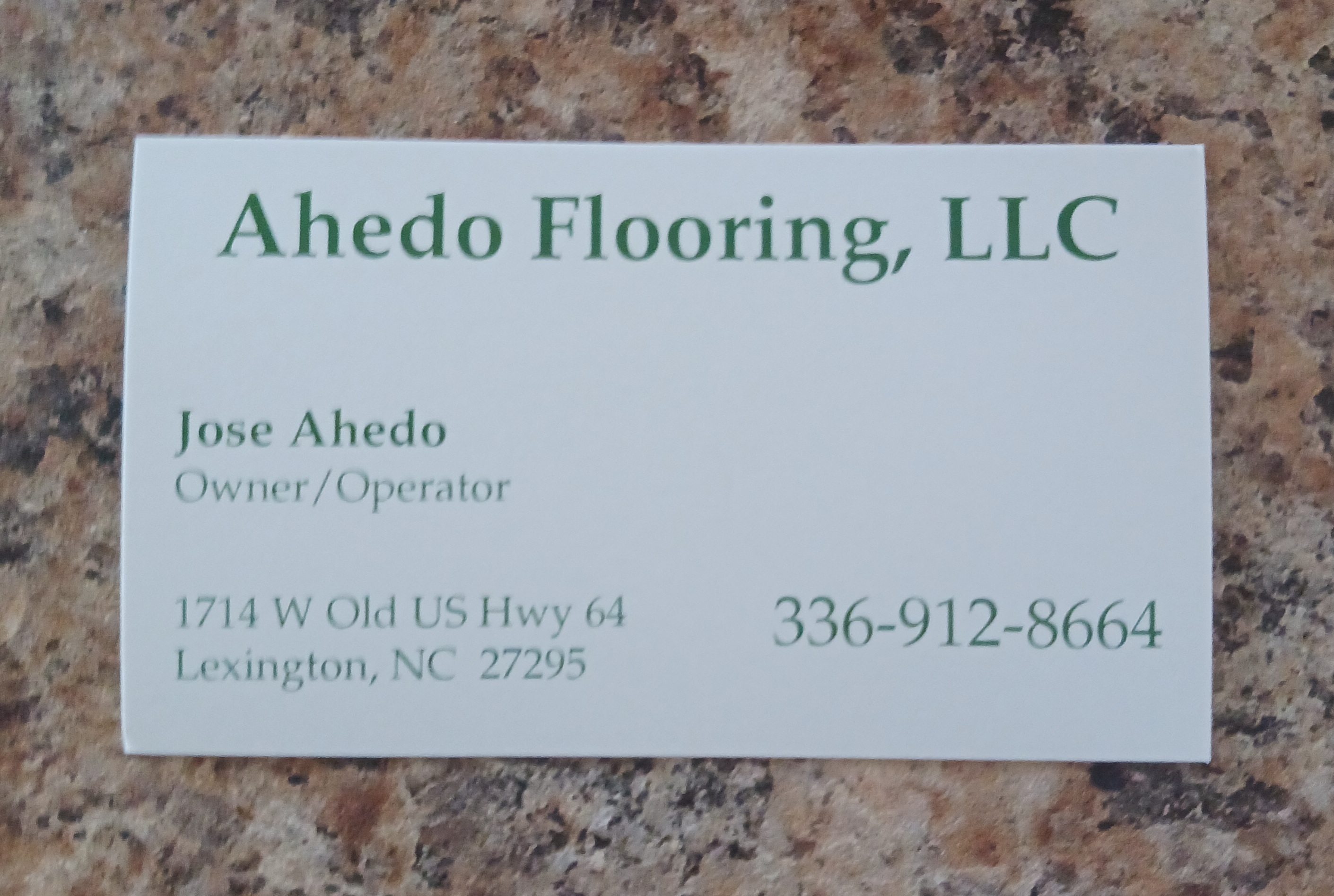 Ahedo Flooring Logo
