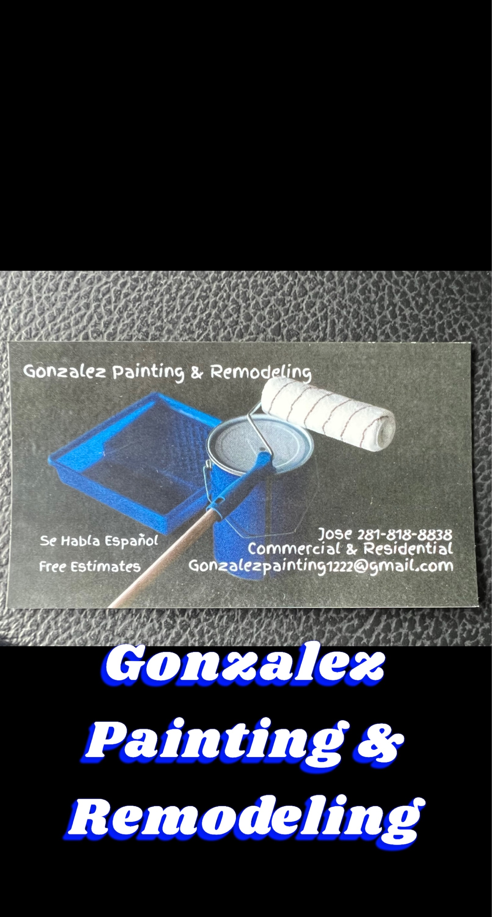 Gonzalez Painting & Remodeling Logo