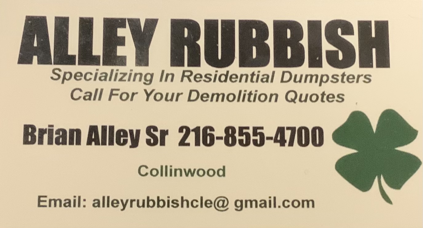 Alley Rubbish Logo