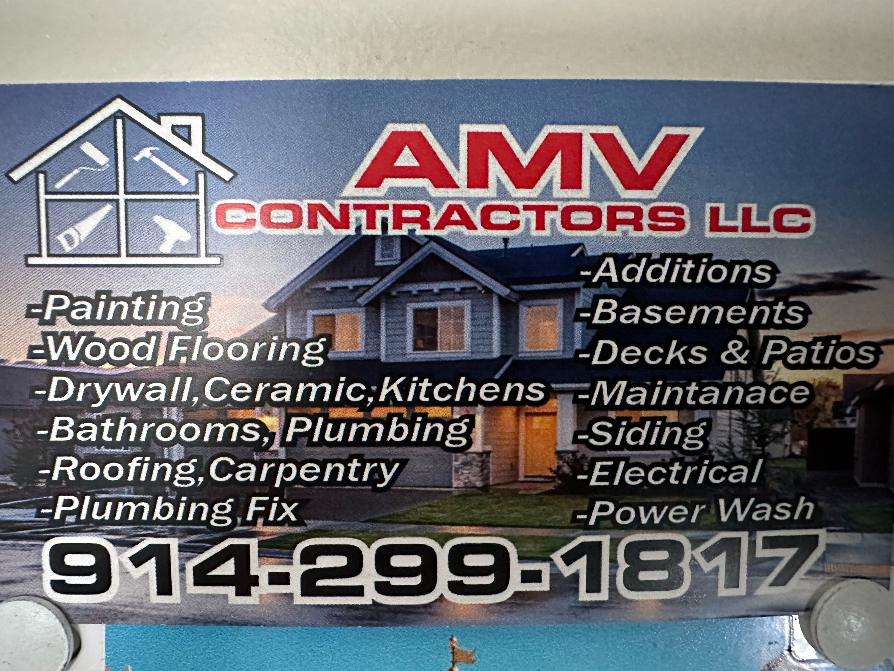 AMV Contractors LLC Logo