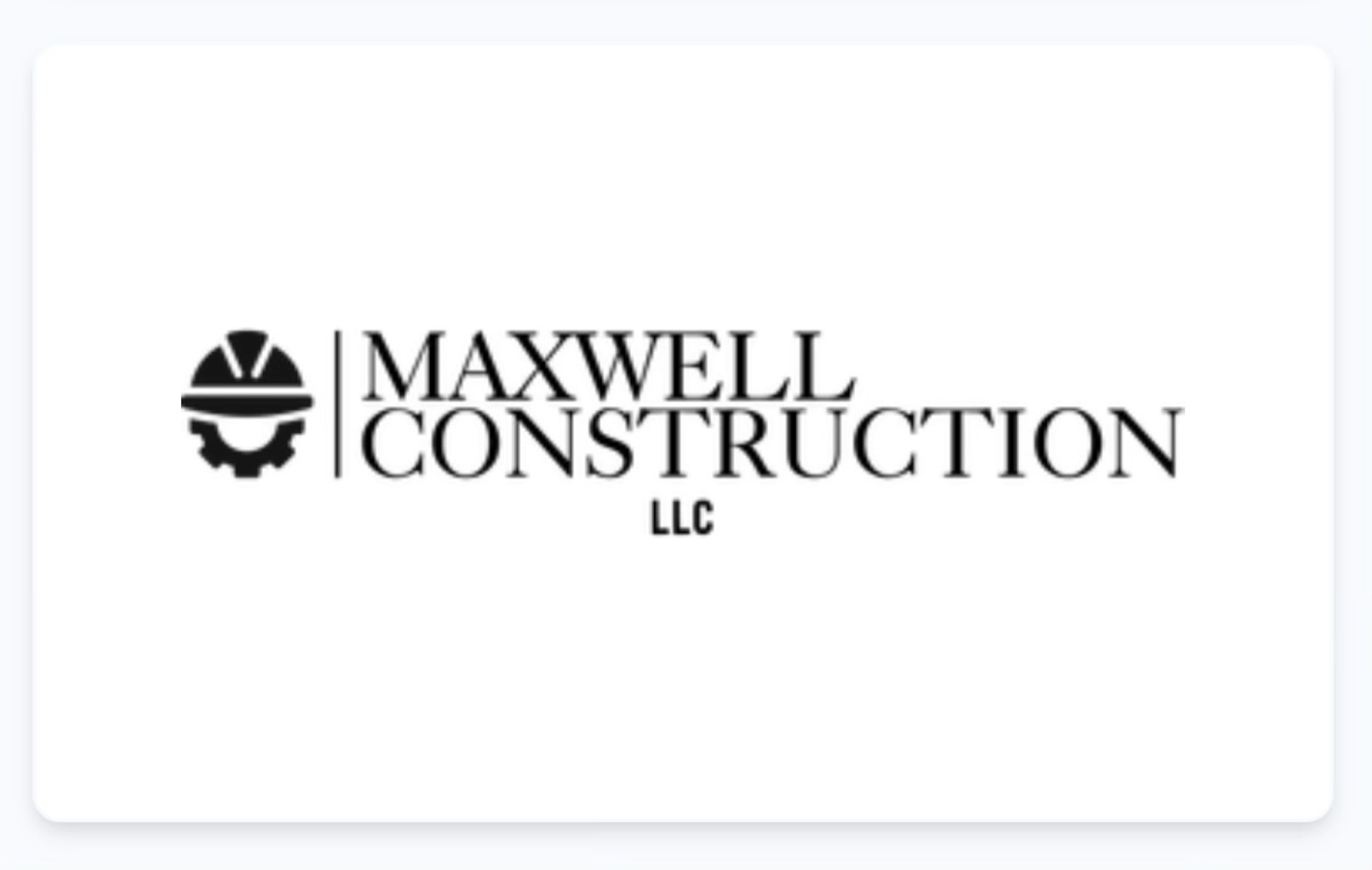 Maxwell Construction, LLC Logo