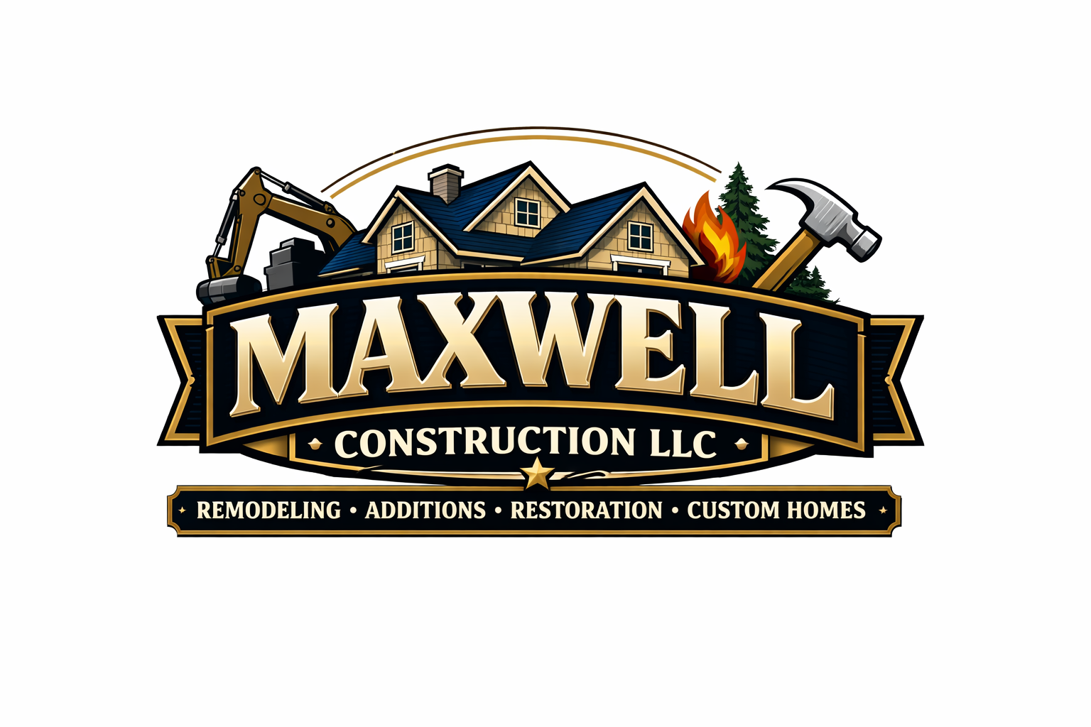 Maxwell Construction, LLC Logo