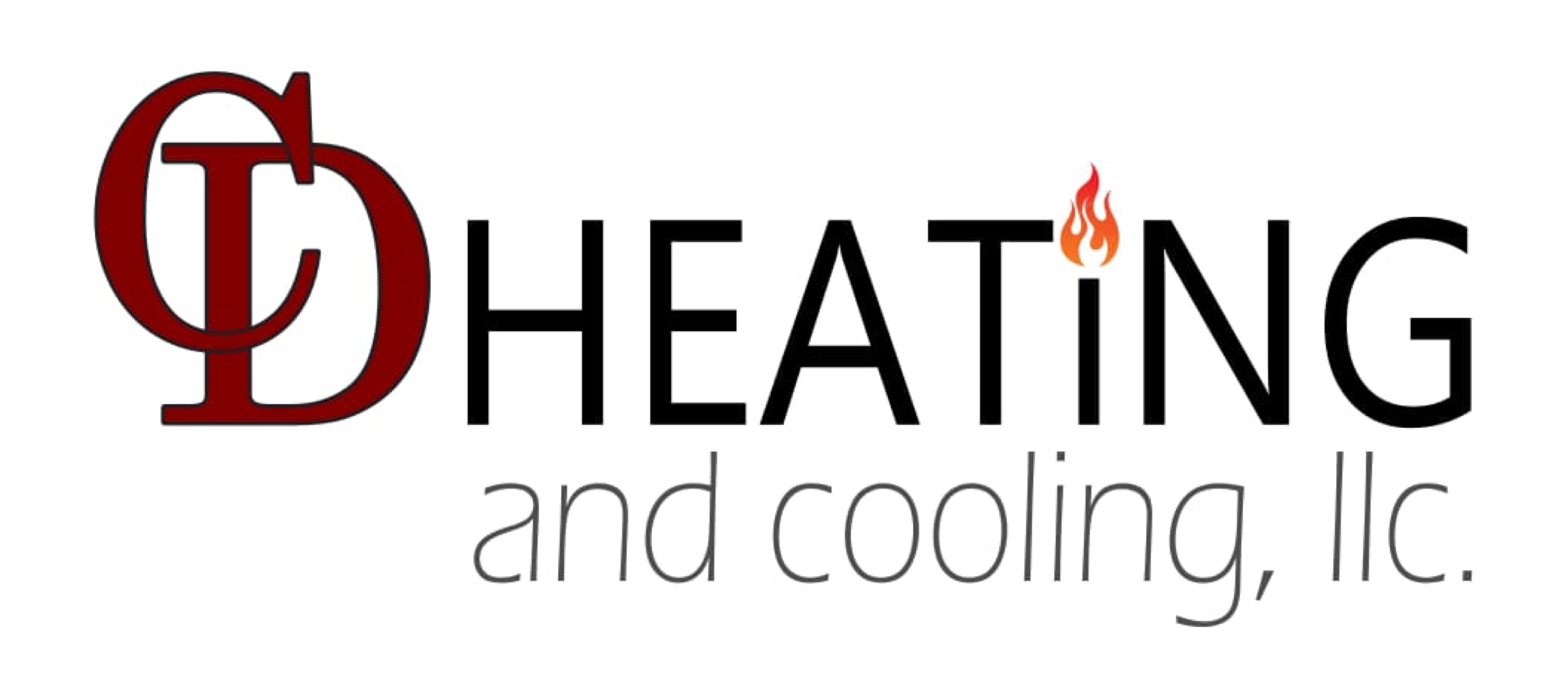 C & D Heating and Cooling Logo