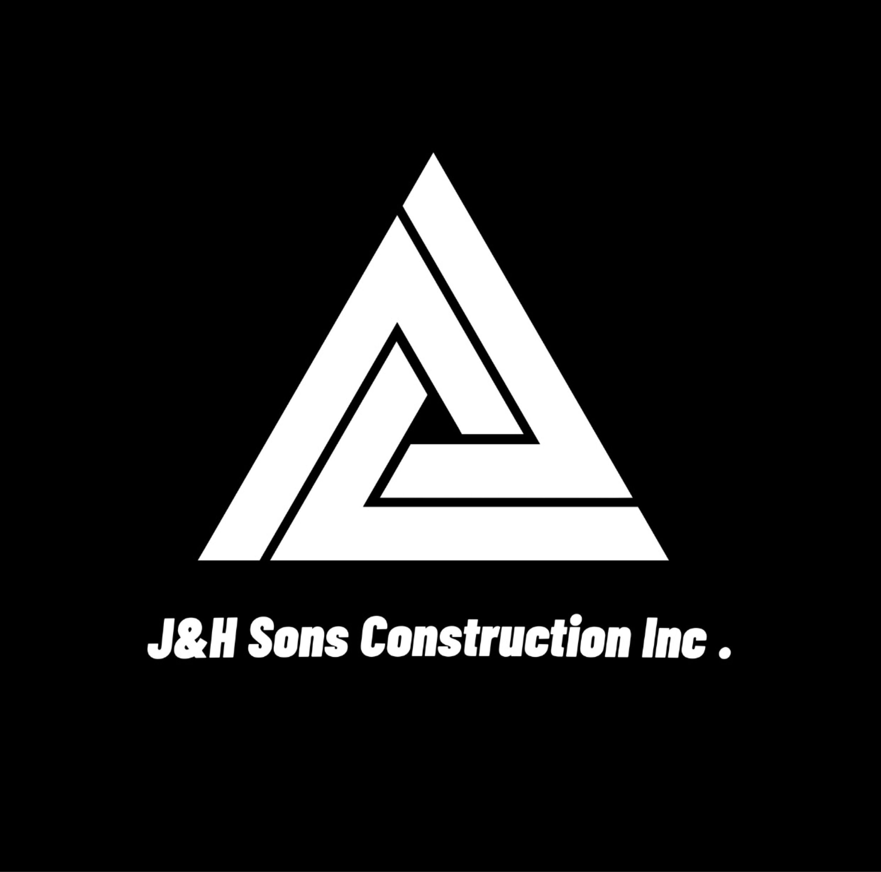 J & H Sons Construction Logo