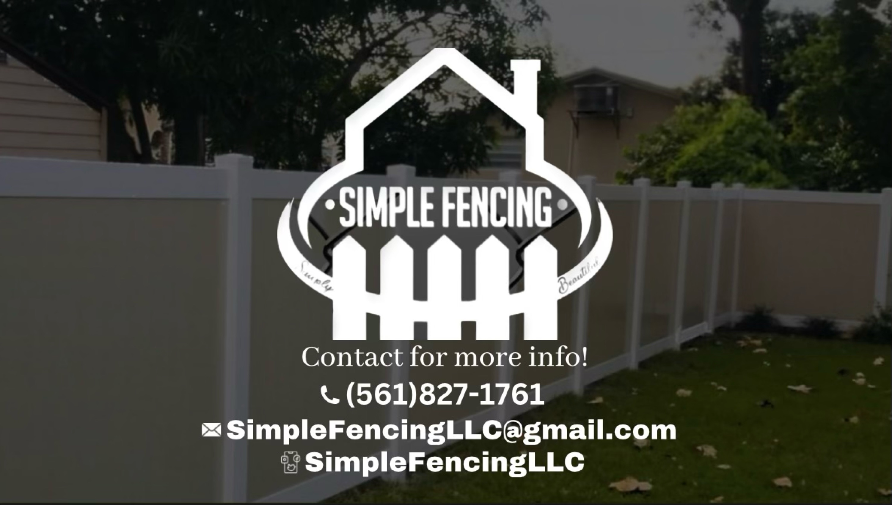 Simple Fencing Logo