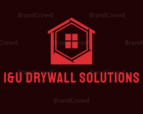 I & U Drywall Solutions Logo