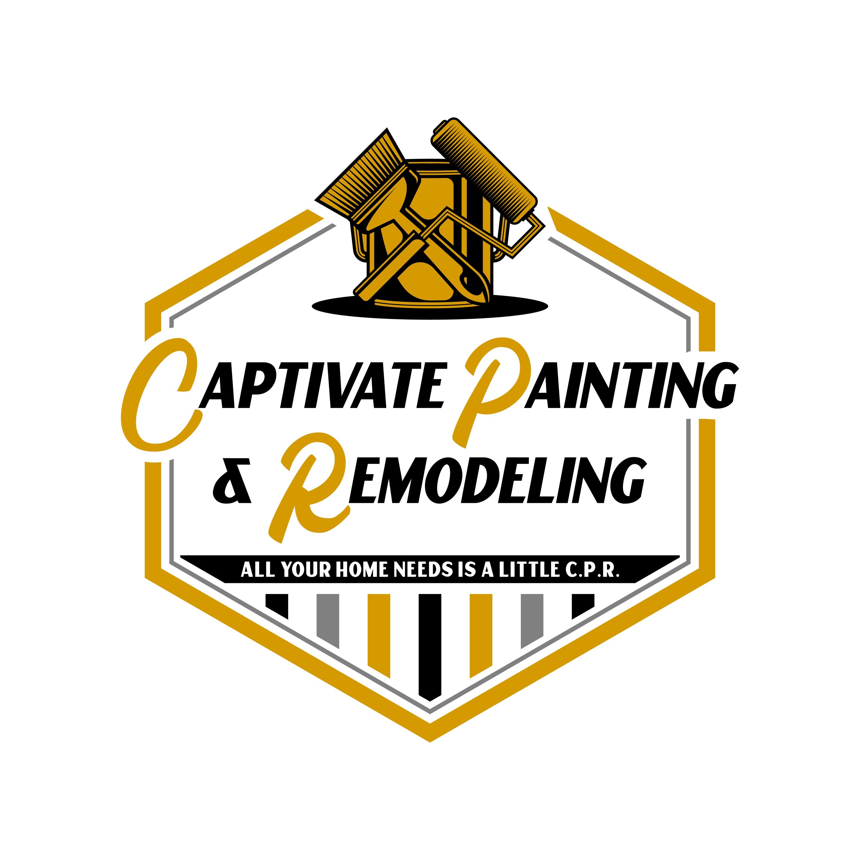 Captivate Painting & Remodeling Logo