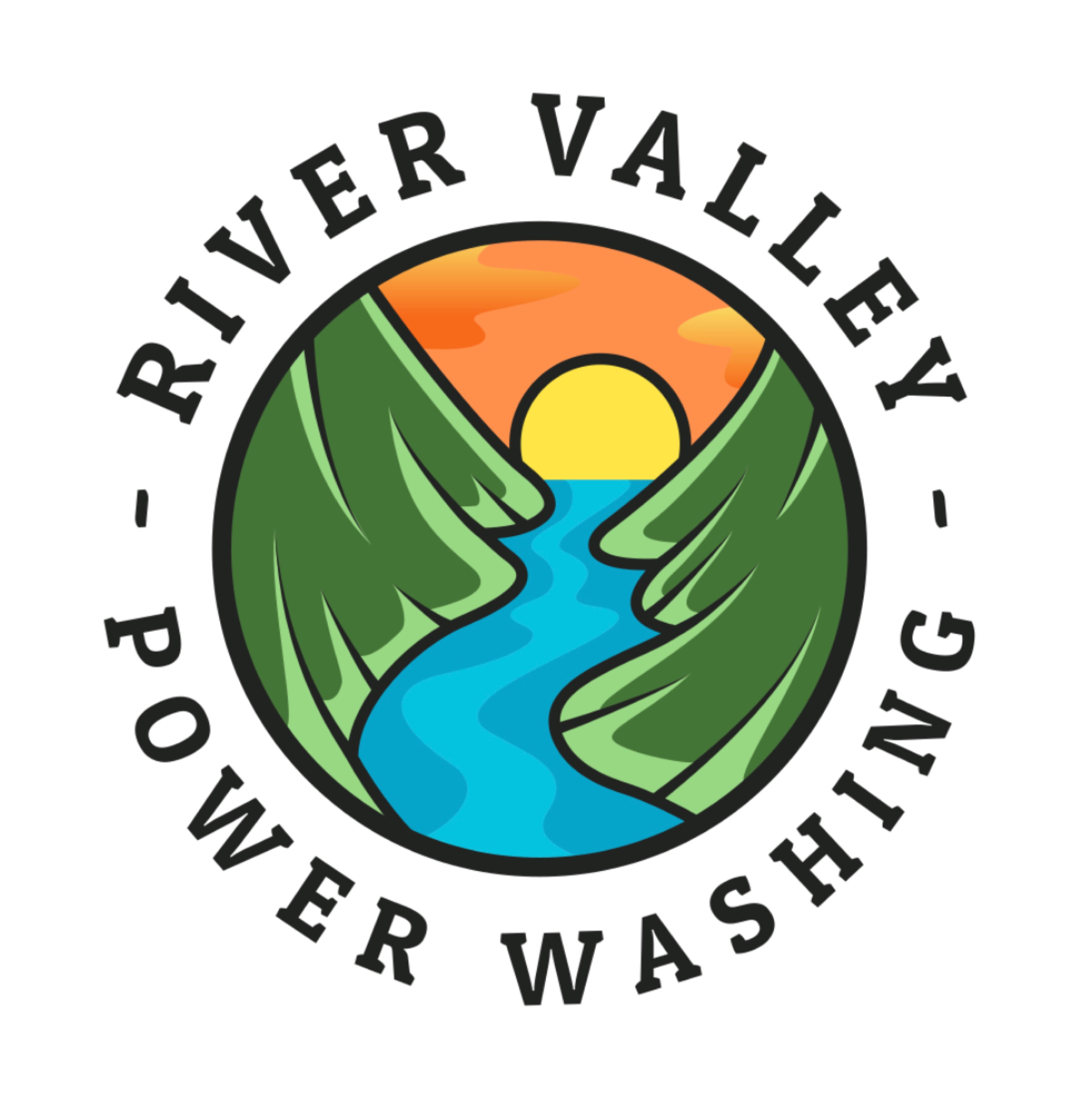 River Valley Power Washing Logo