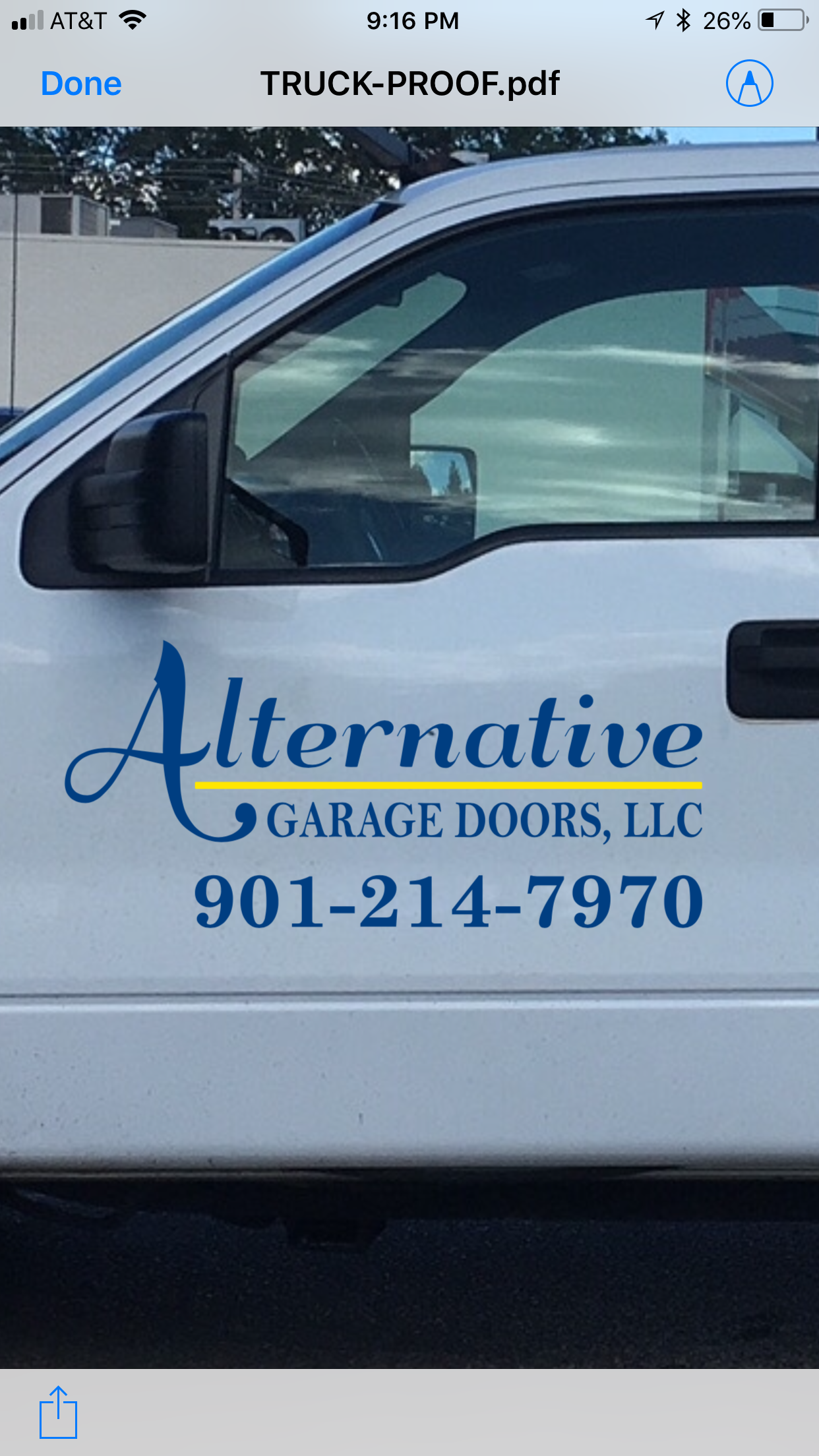 Alternative Garage Doors Logo