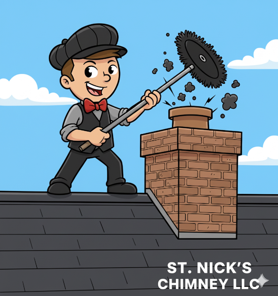 St. Nick's Chimney Cleaning Logo