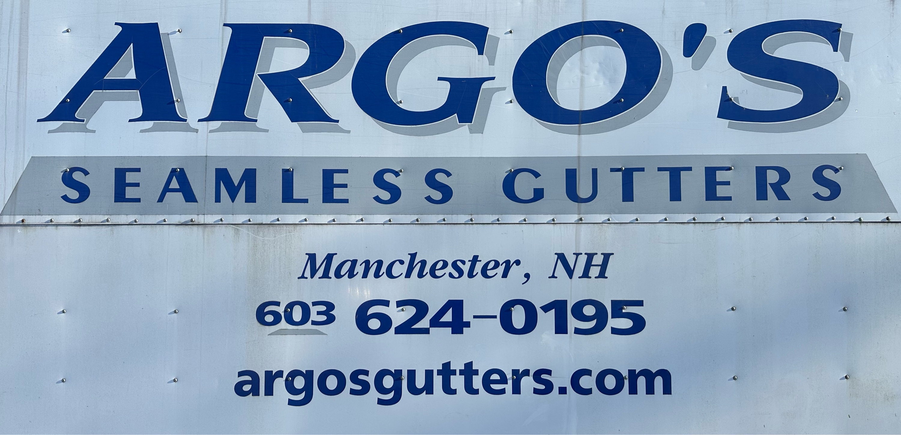 Argo's Seamless Gutters Logo