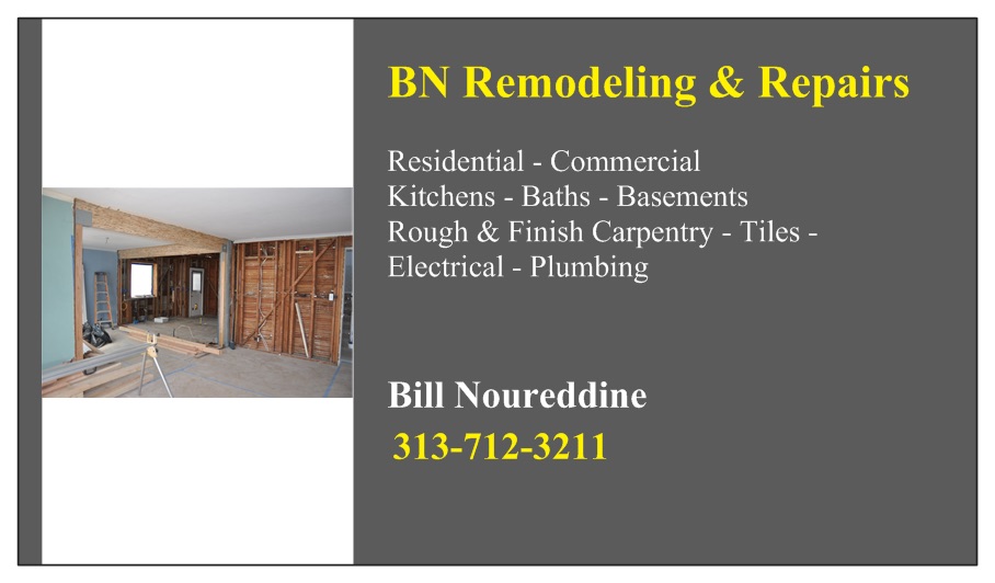 BN Remodeling & Repairs Logo