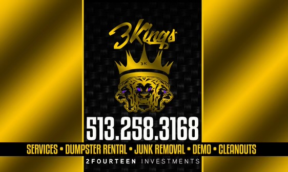 3 Kings Dumpster & Hauling Logo