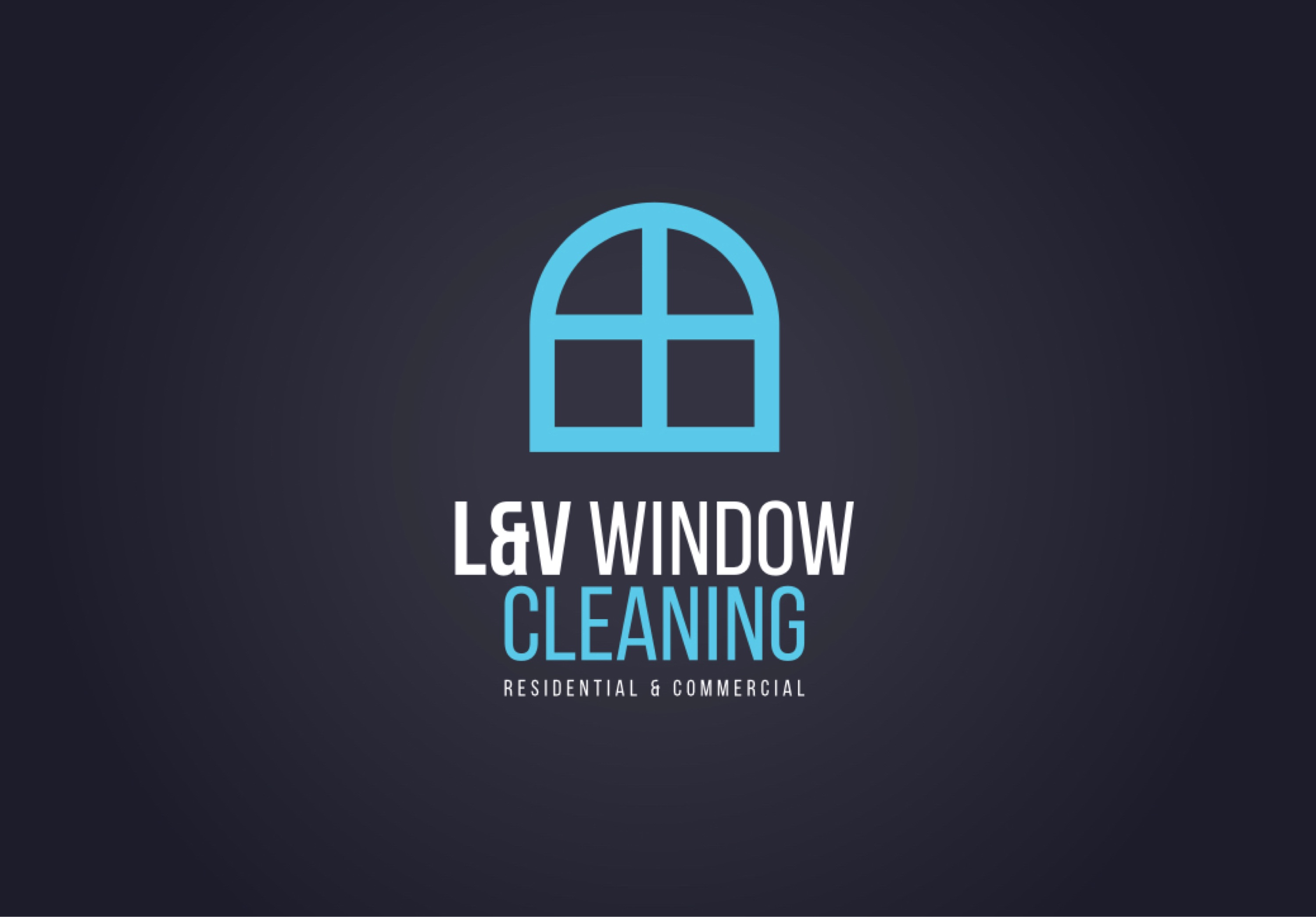 L&V Window Cleaning Logo