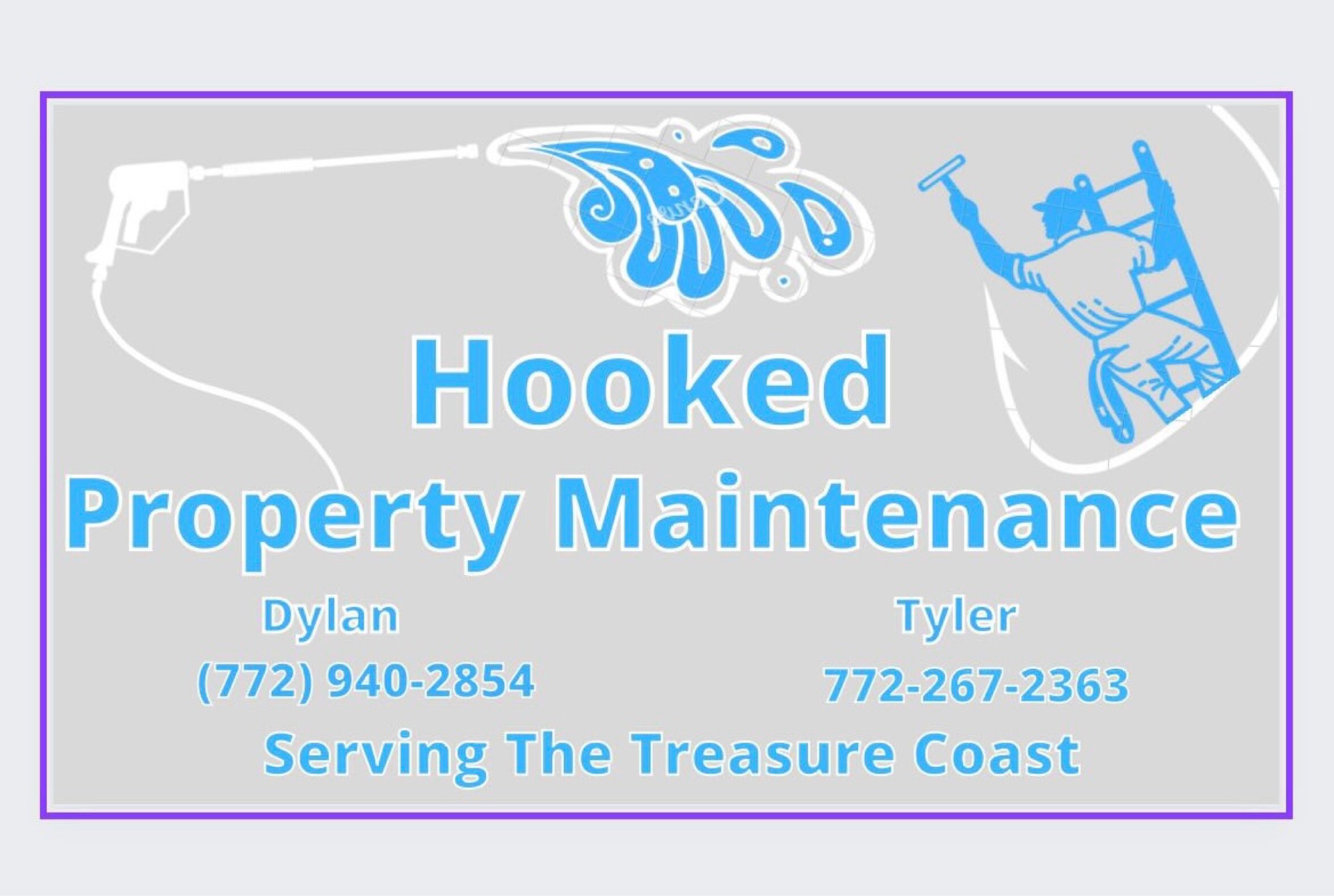 Hooked Property Maintenance LLC Logo