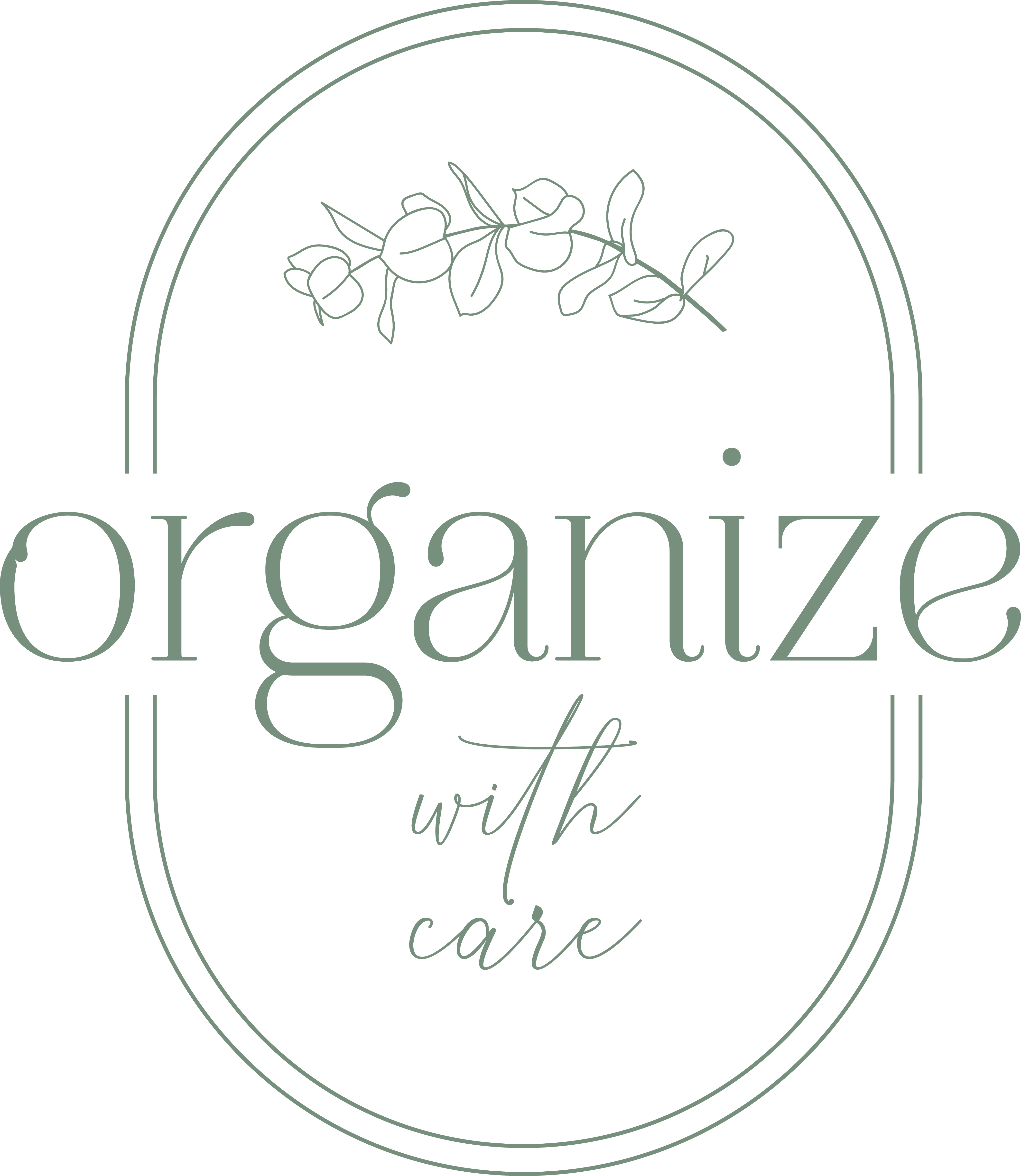 Organize With Care Logo