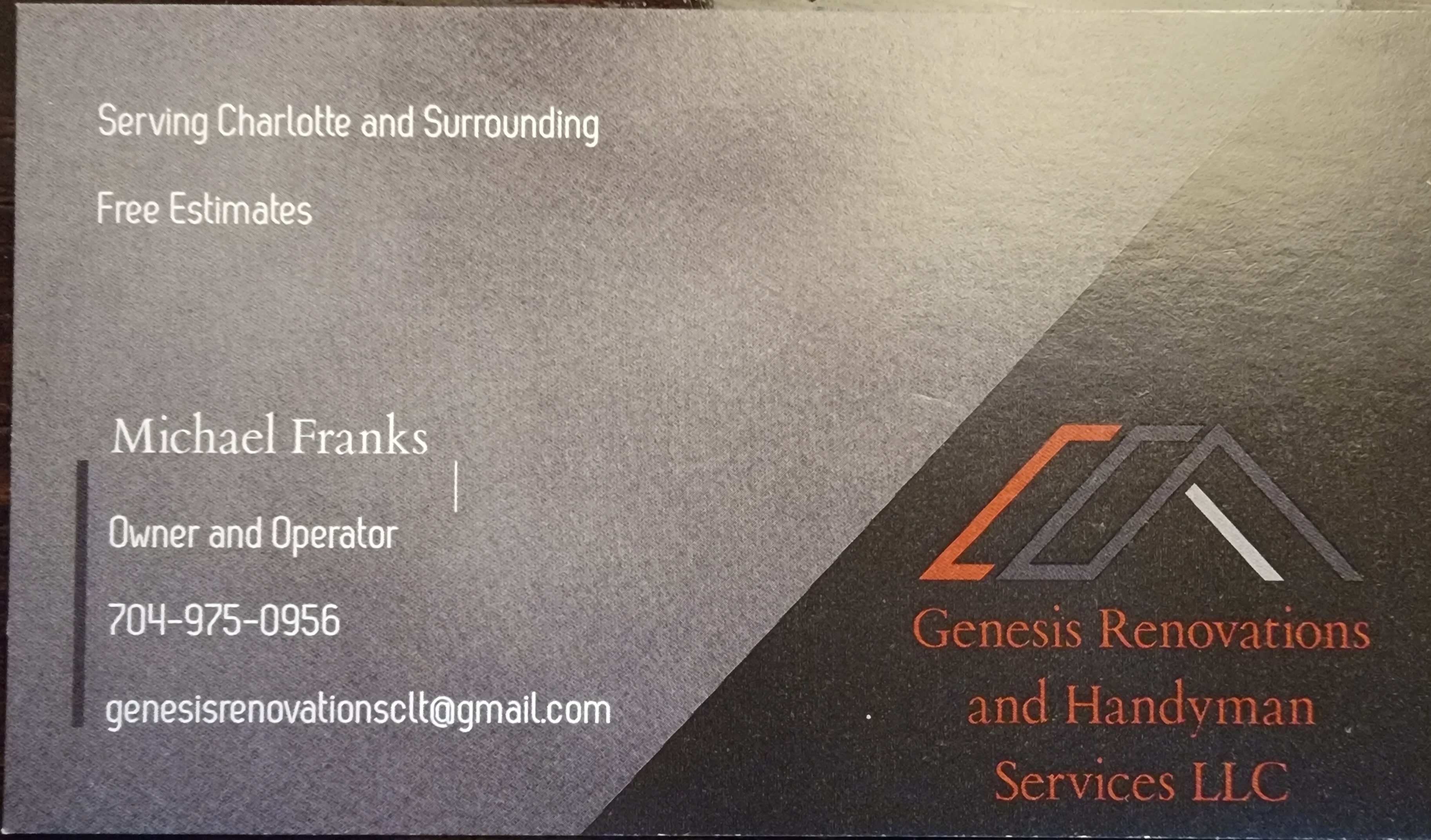 Genesis Renovations and Handyman Services, LLC Logo